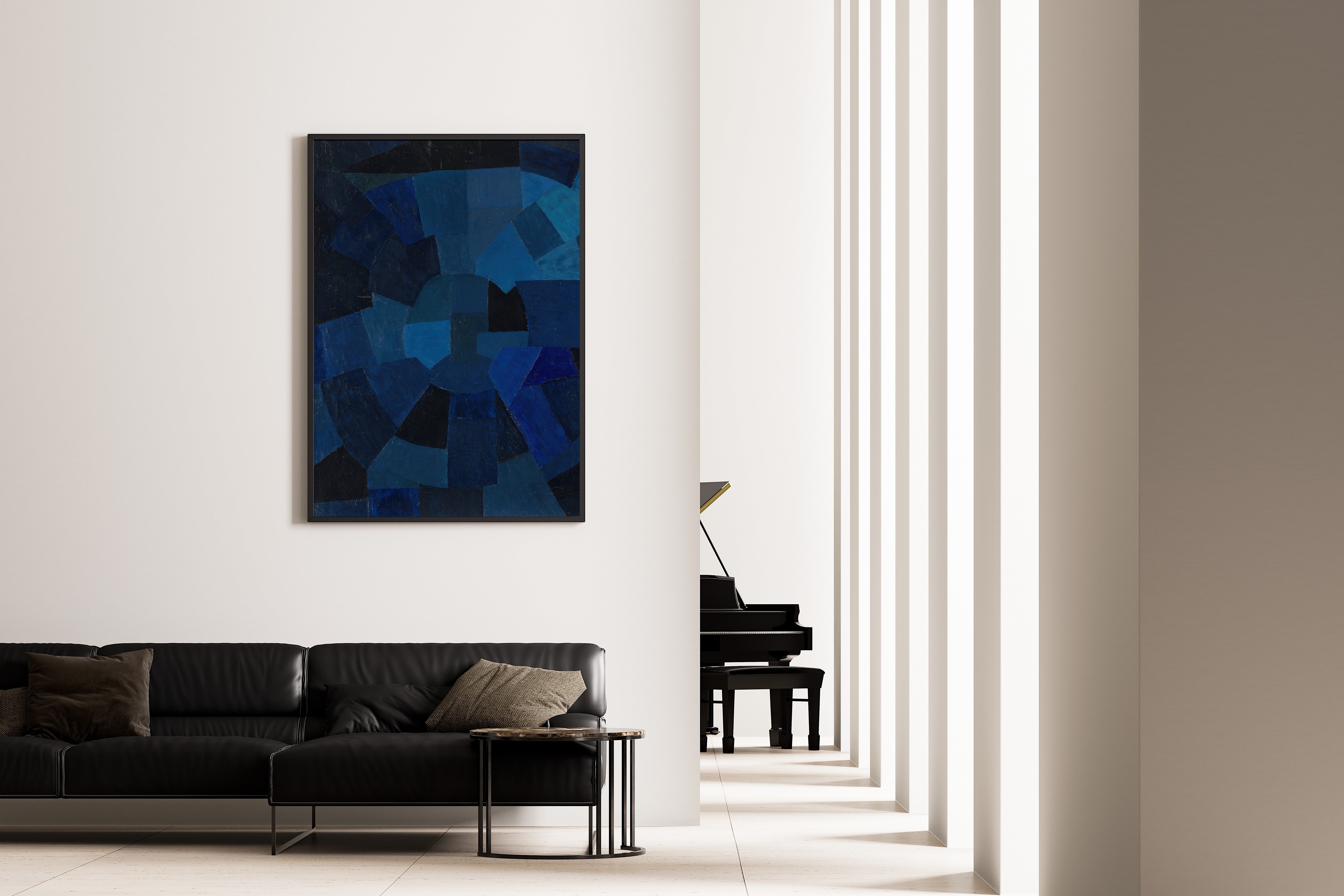 Otto Freundlich — Komposition in Blau (1931) | Composition in Blue — Abstract Fine Art Print