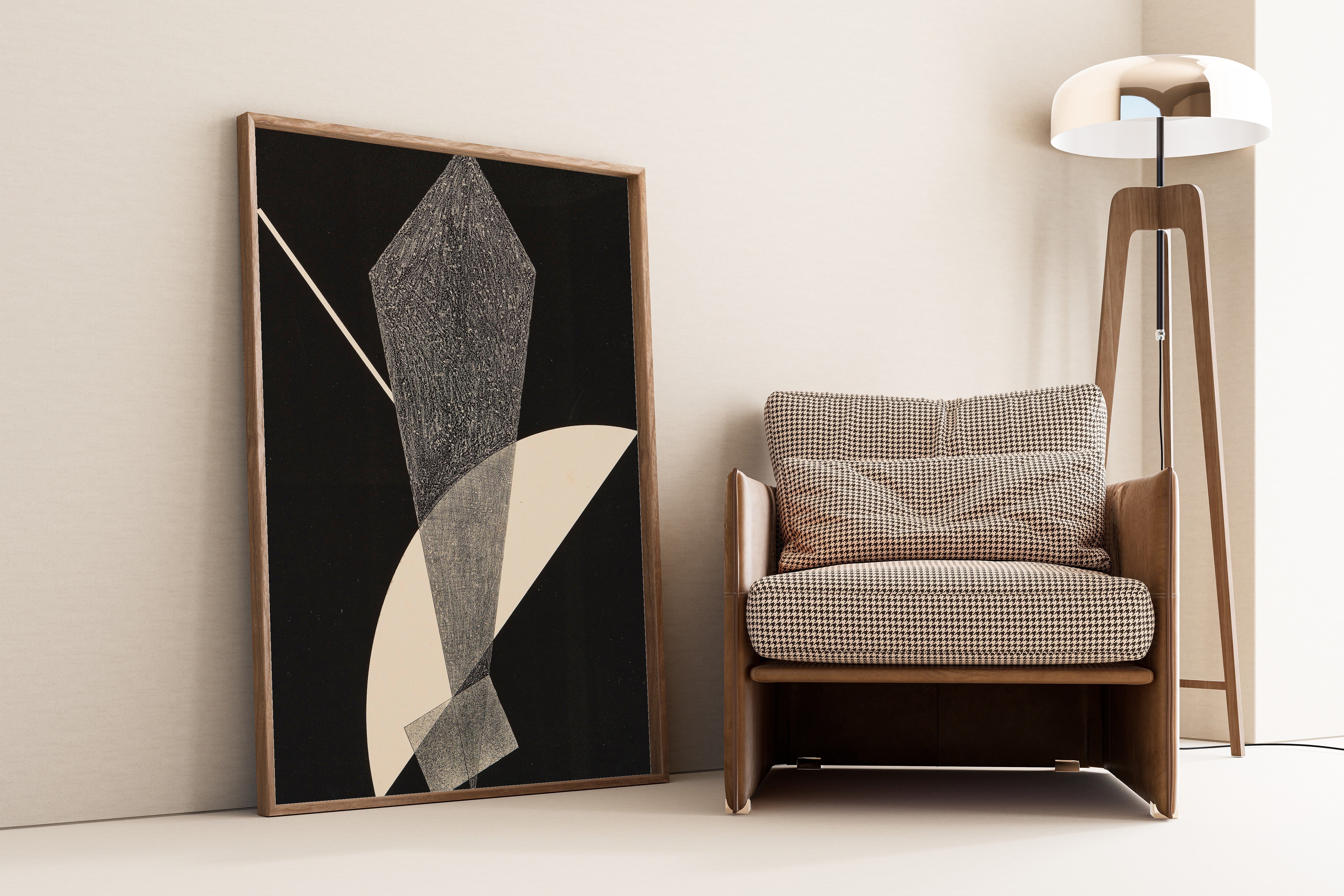 László Moholy-Nagy — Konstruktion V (1922–23) | Fine Art Print
