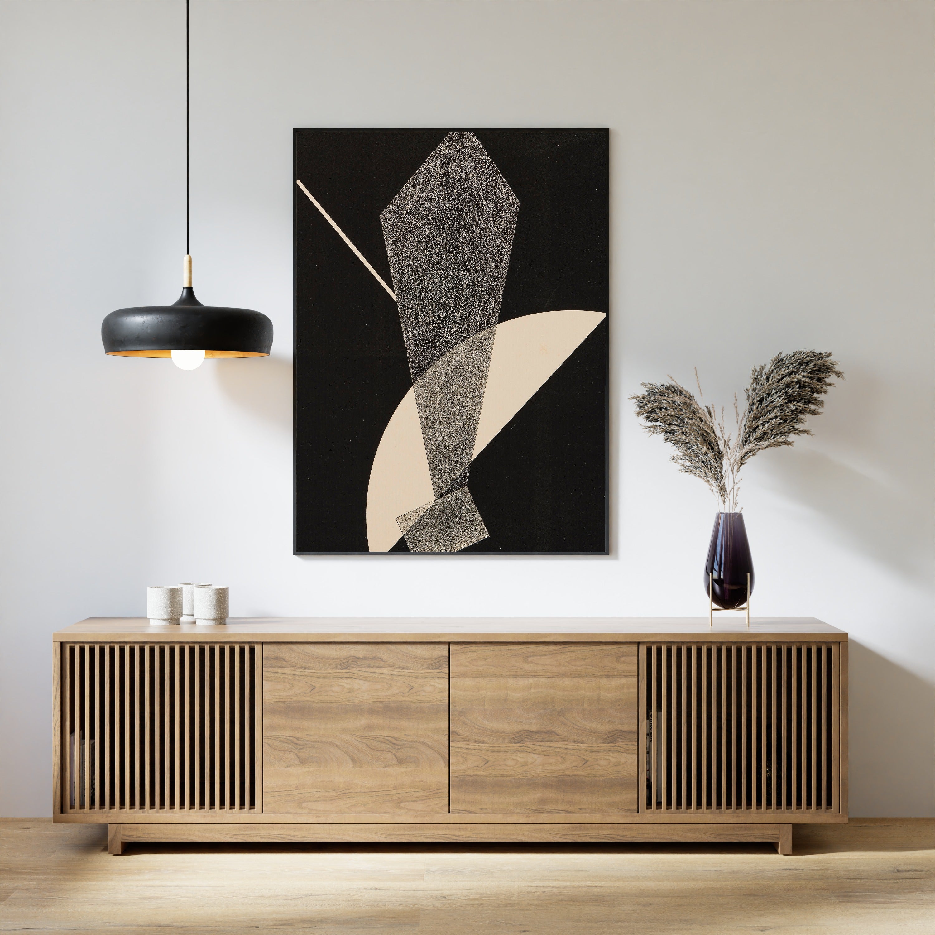 László Moholy-Nagy — Konstruktion V (1922–23) | Fine Art Print