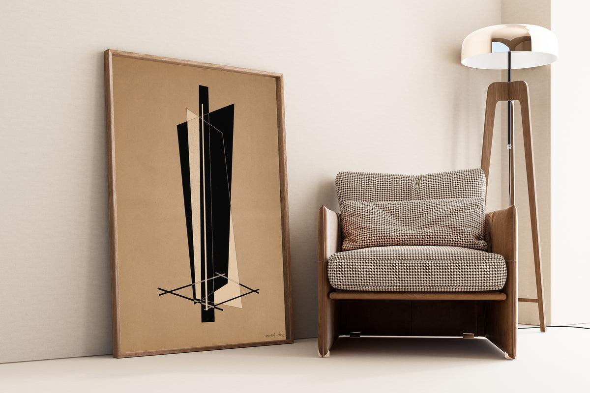 László Moholy-Nagy — Konstruktion VI | Fine Art Print