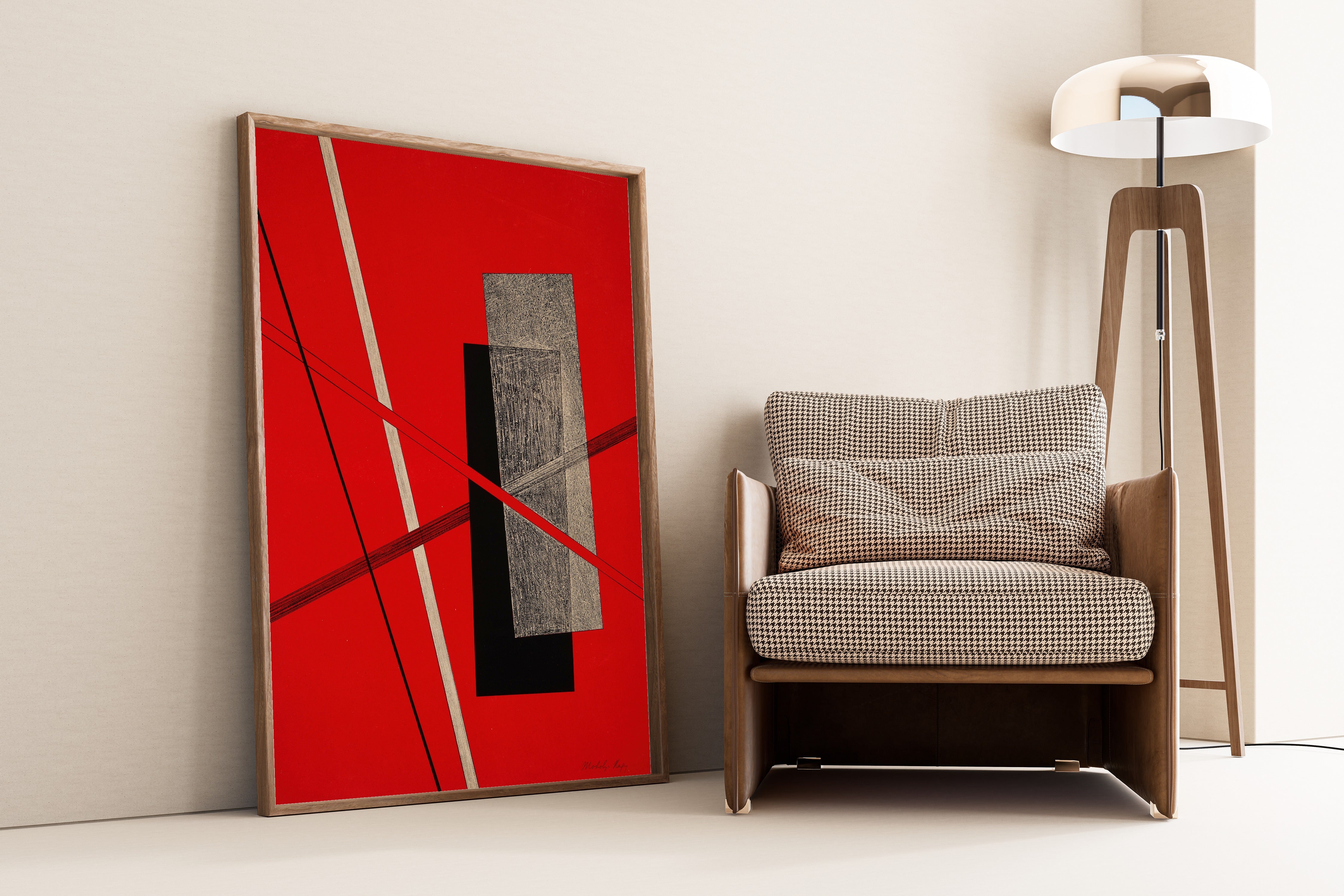 László Moholy-Nagy — Konstruktion IV | Fine Art Print