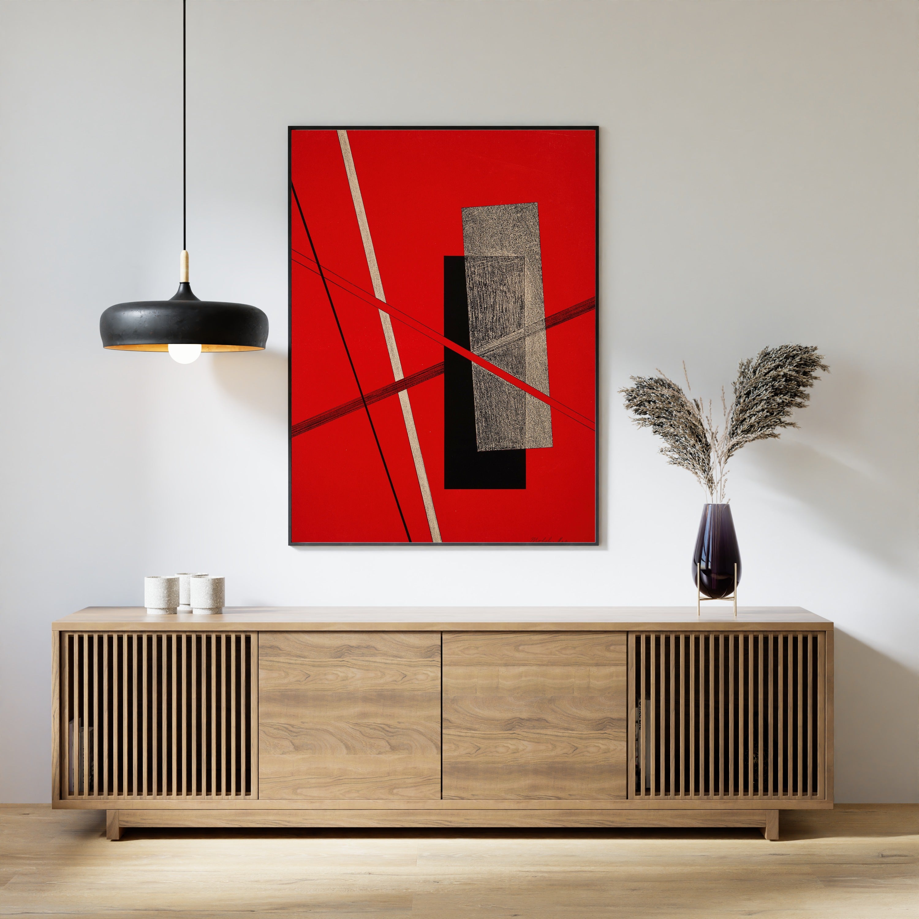 László Moholy-Nagy — Konstruktion IV | Fine Art Print
