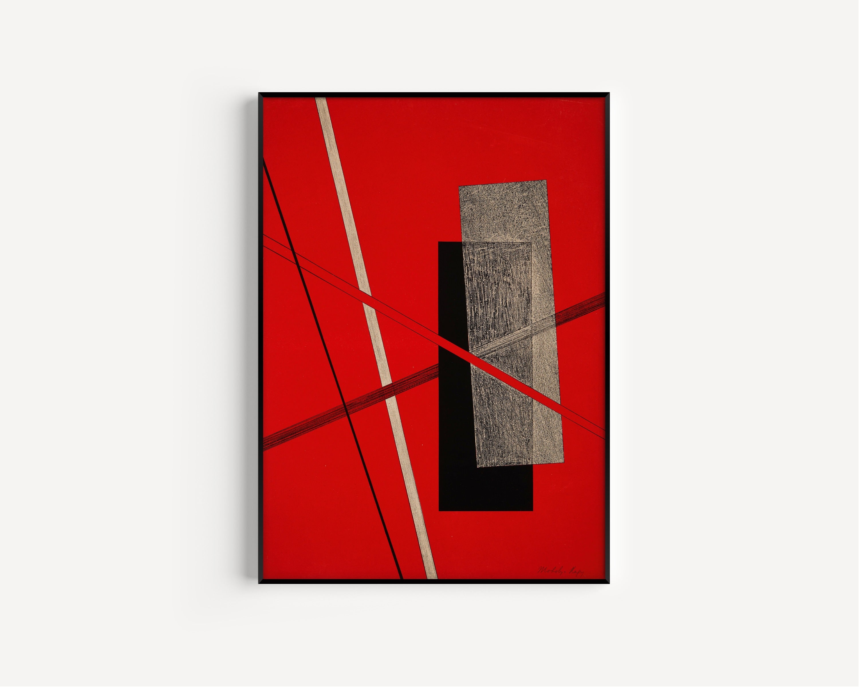 László Moholy-Nagy — Konstruktion IV | Fine Art Print