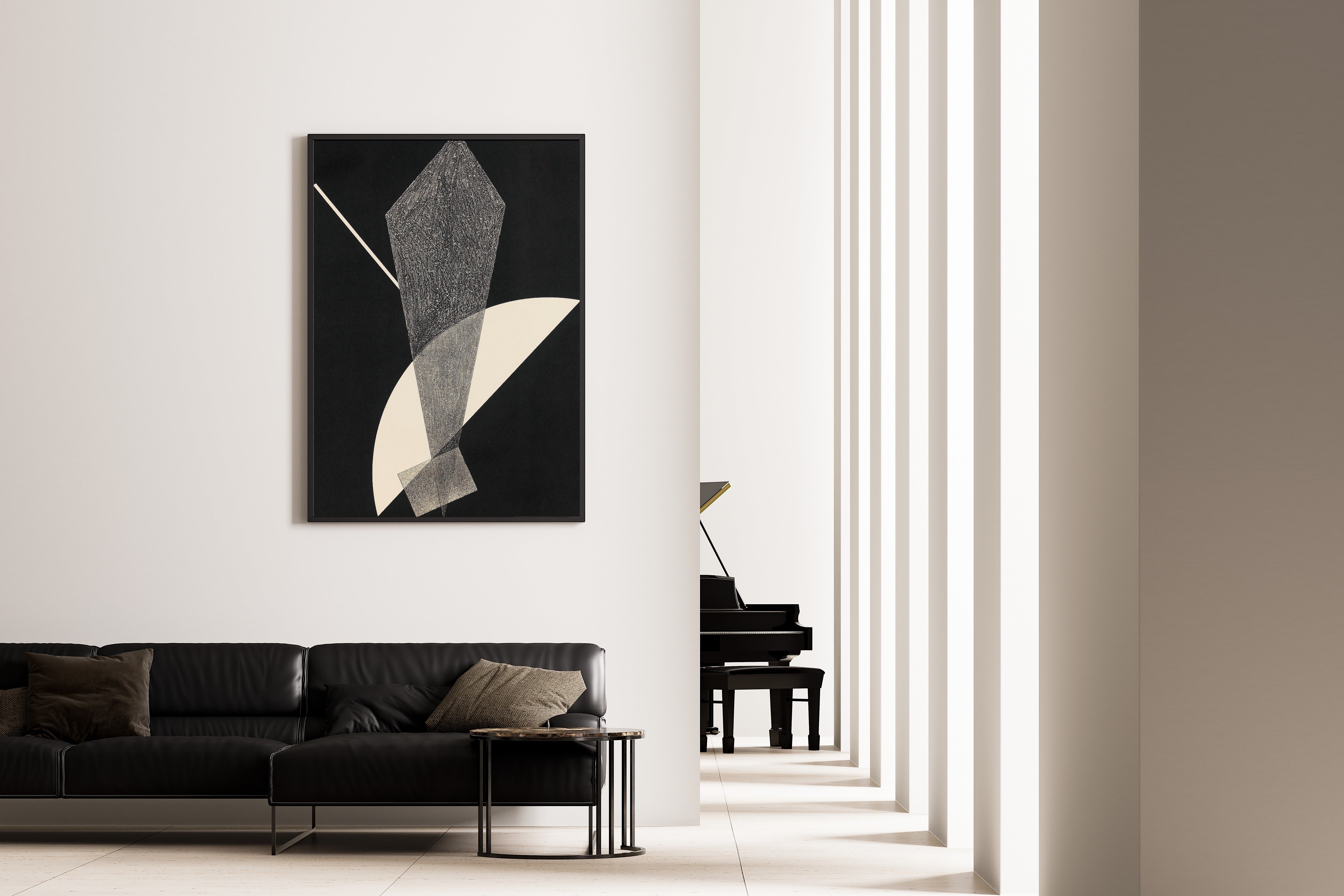 László Moholy-Nagy — Konstruktion V (1923) | Fine Art Print
