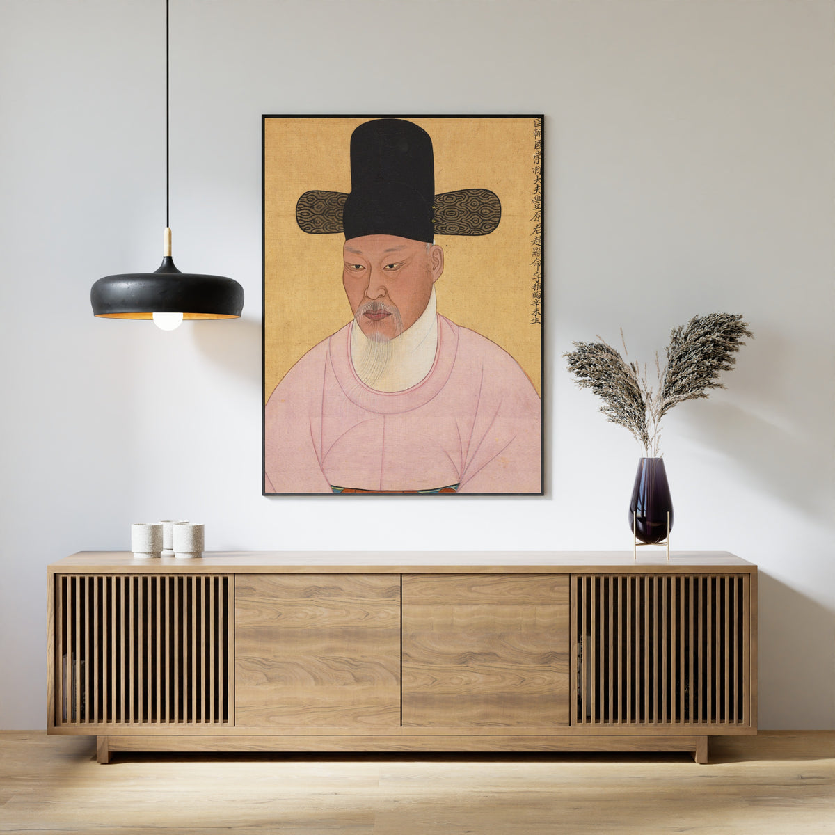 Korean painter (unidentified) — Portrait of Cho Hyun-myeong | Korean Painting Art Print