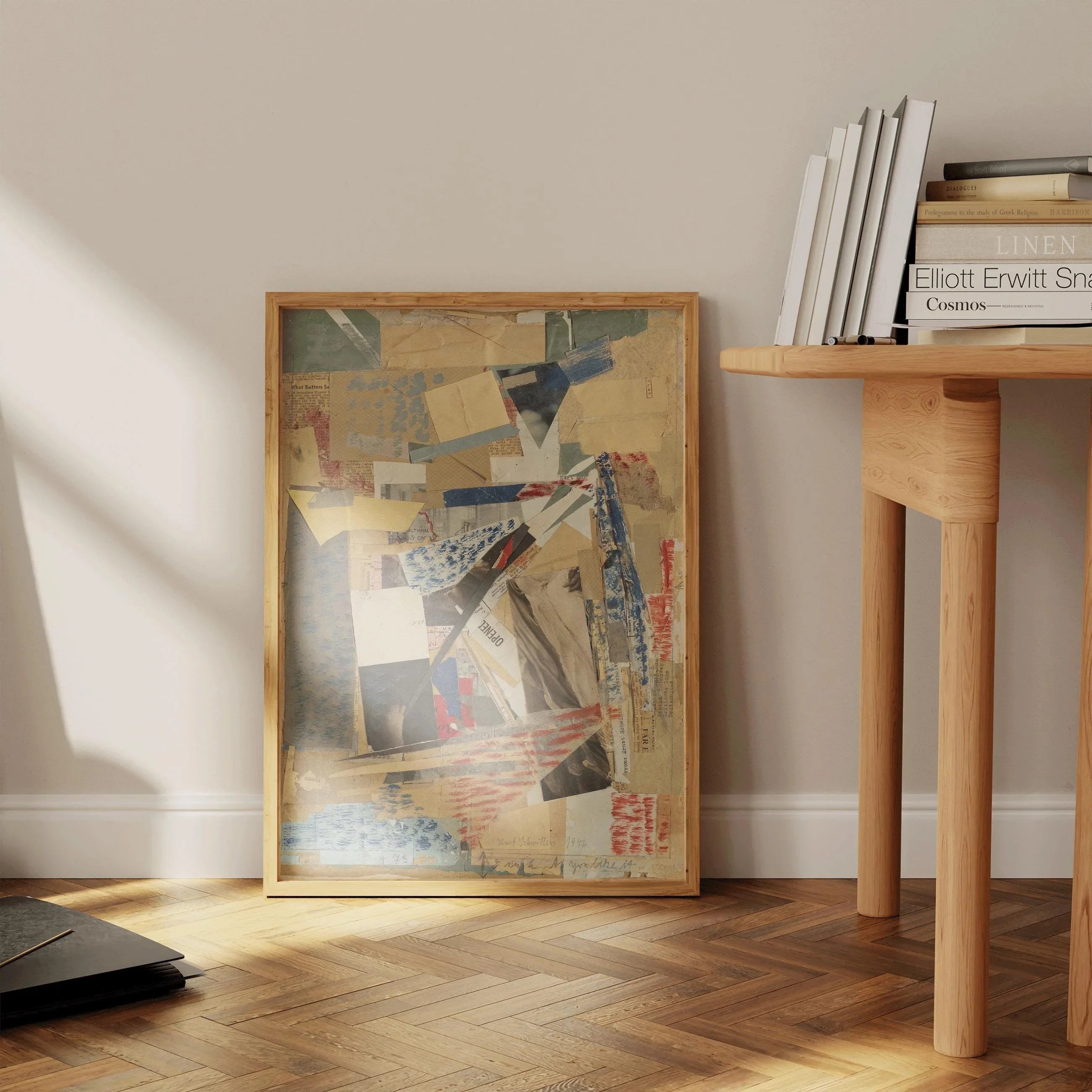 Kurt Schwitters - As You Like It PRINT | Dadaist Constructivist Mid - Century Modern Collage Art Print