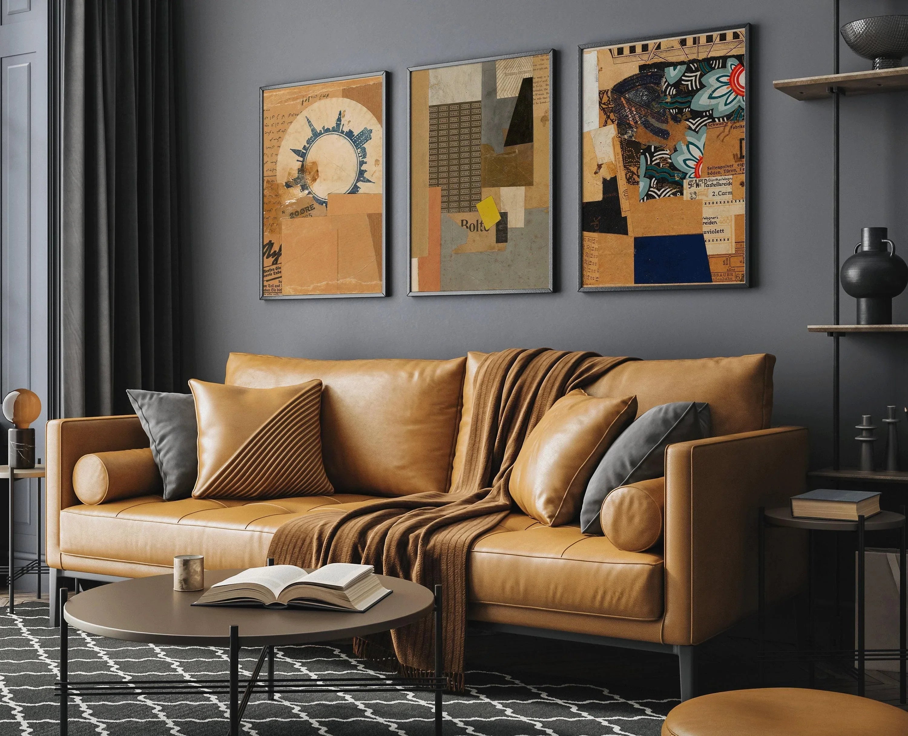 Kurt Schwitters Bauhaus Collage Print Set: Vintage Dadaism Art - 9ArtPrints