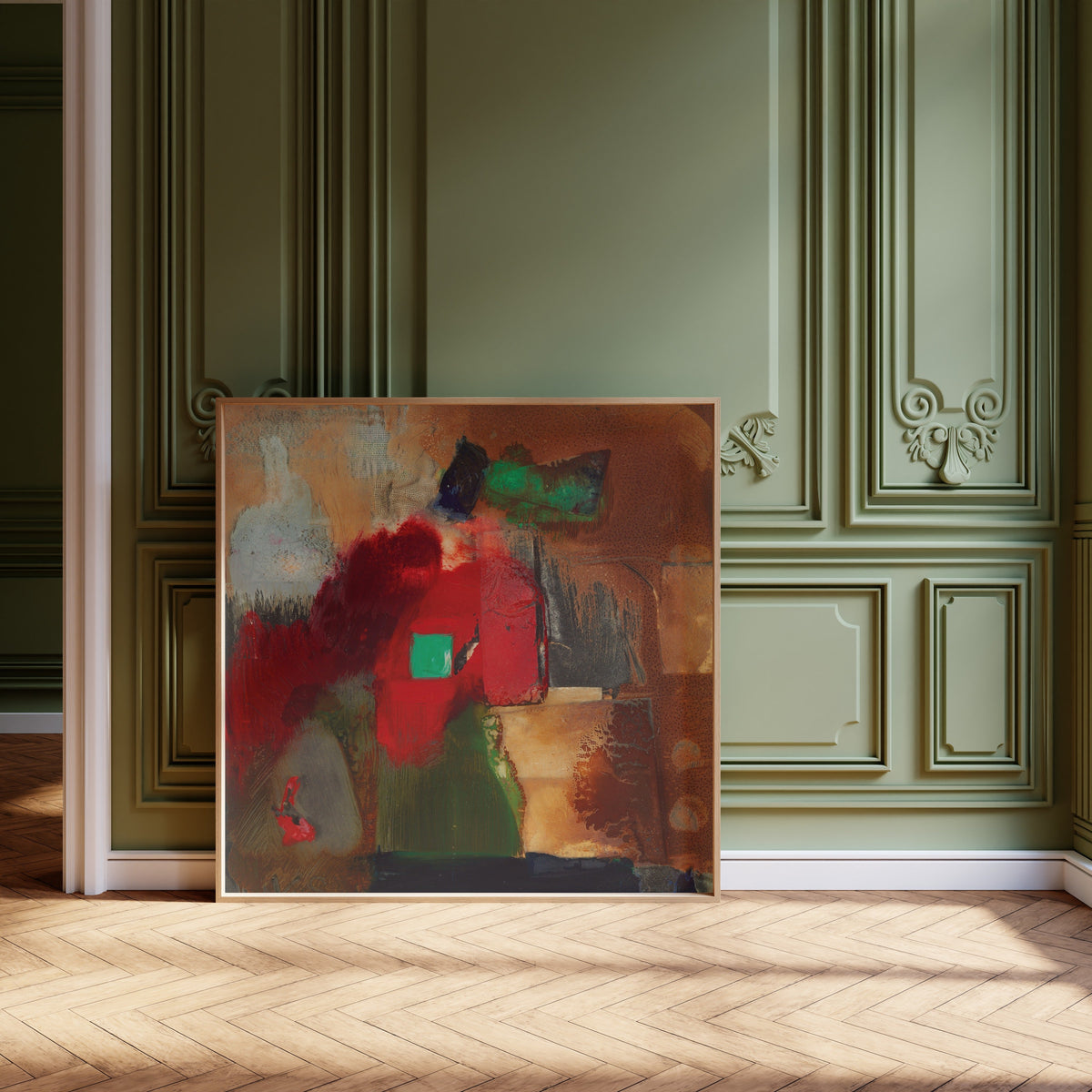 Kurt Schwitters — Grünviereck | Fine Art Print - 9ArtPrints