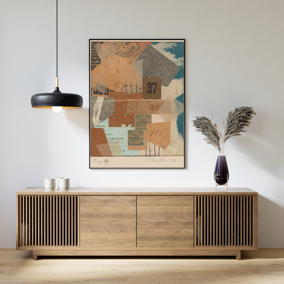 Kurt Schwitters — Merzz. 19 | Fine Art Print - 9ArtPrints