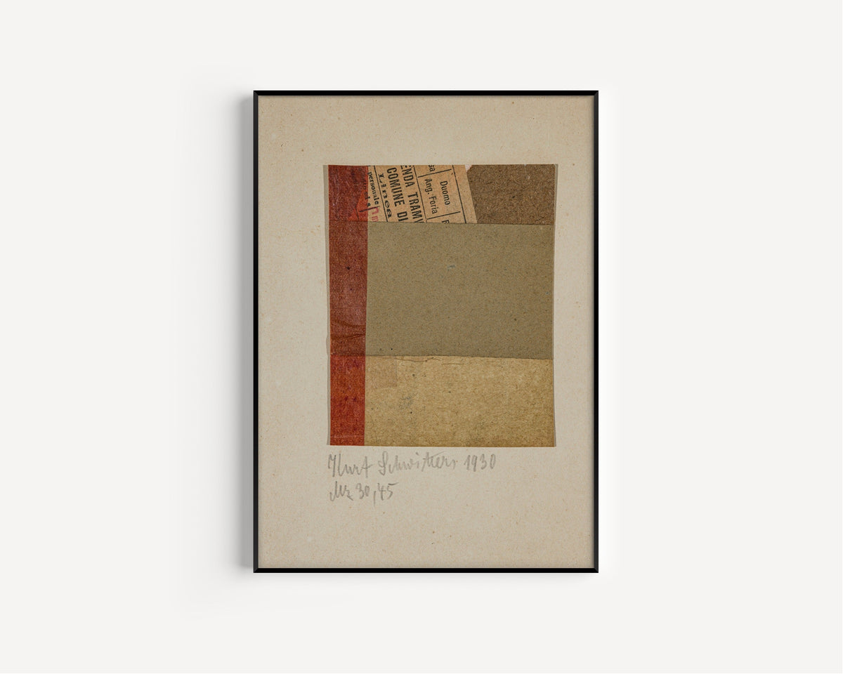 Kurt Schwitters — Mz 30, 45 | Fine Art Print - 9ArtPrints
