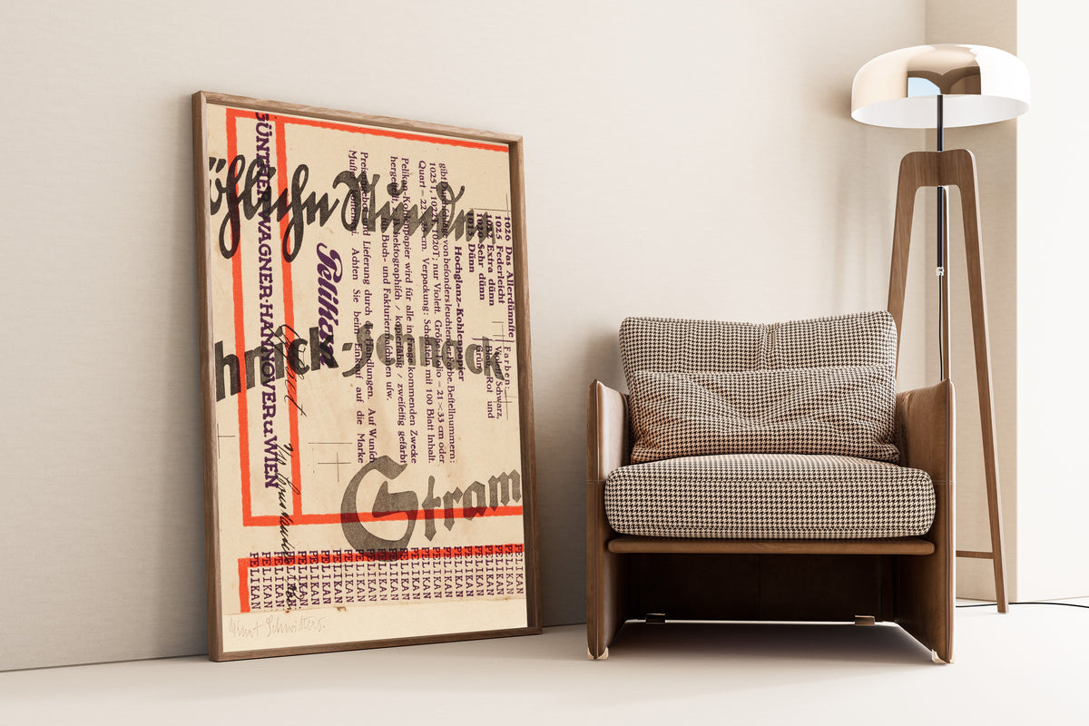 Kurt Schwitters — Schnack (Pelikan) | Fine Art Print - 9ArtPrints