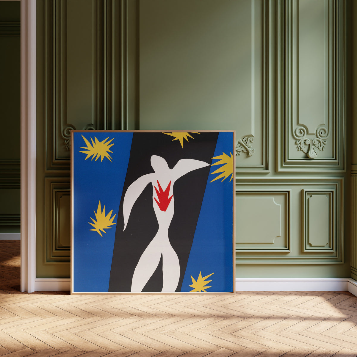 Henri Matisse — The Fall of Icarus | Papiers Découpés Fine Art Print