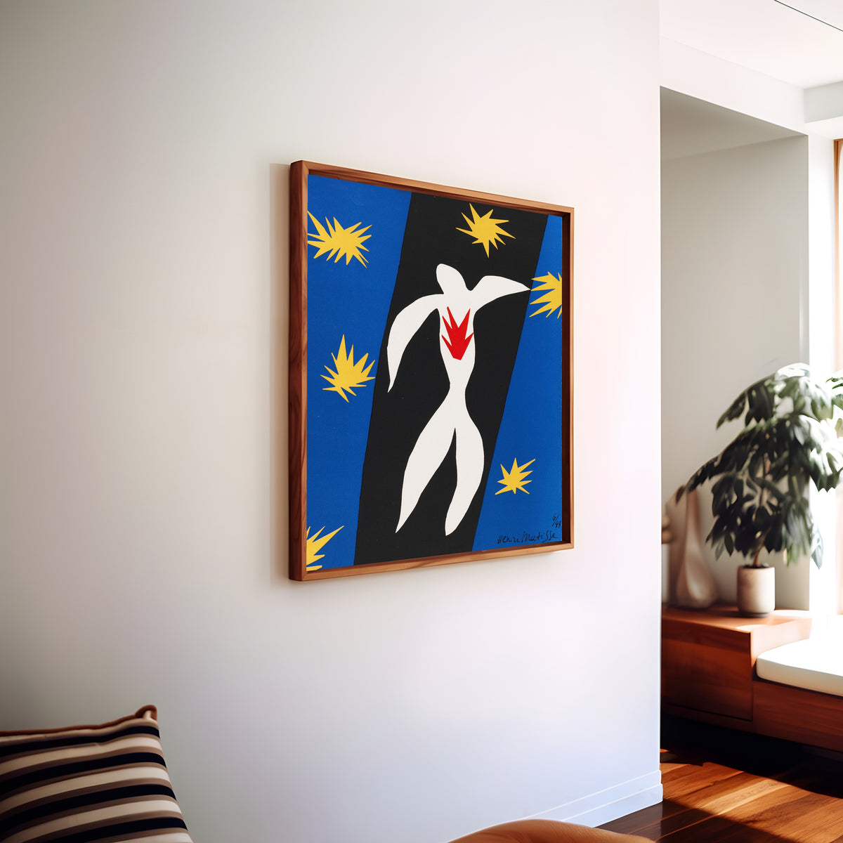 Henri Matisse — The Fall of Icarus | Papiers Découpés Fine Art Print