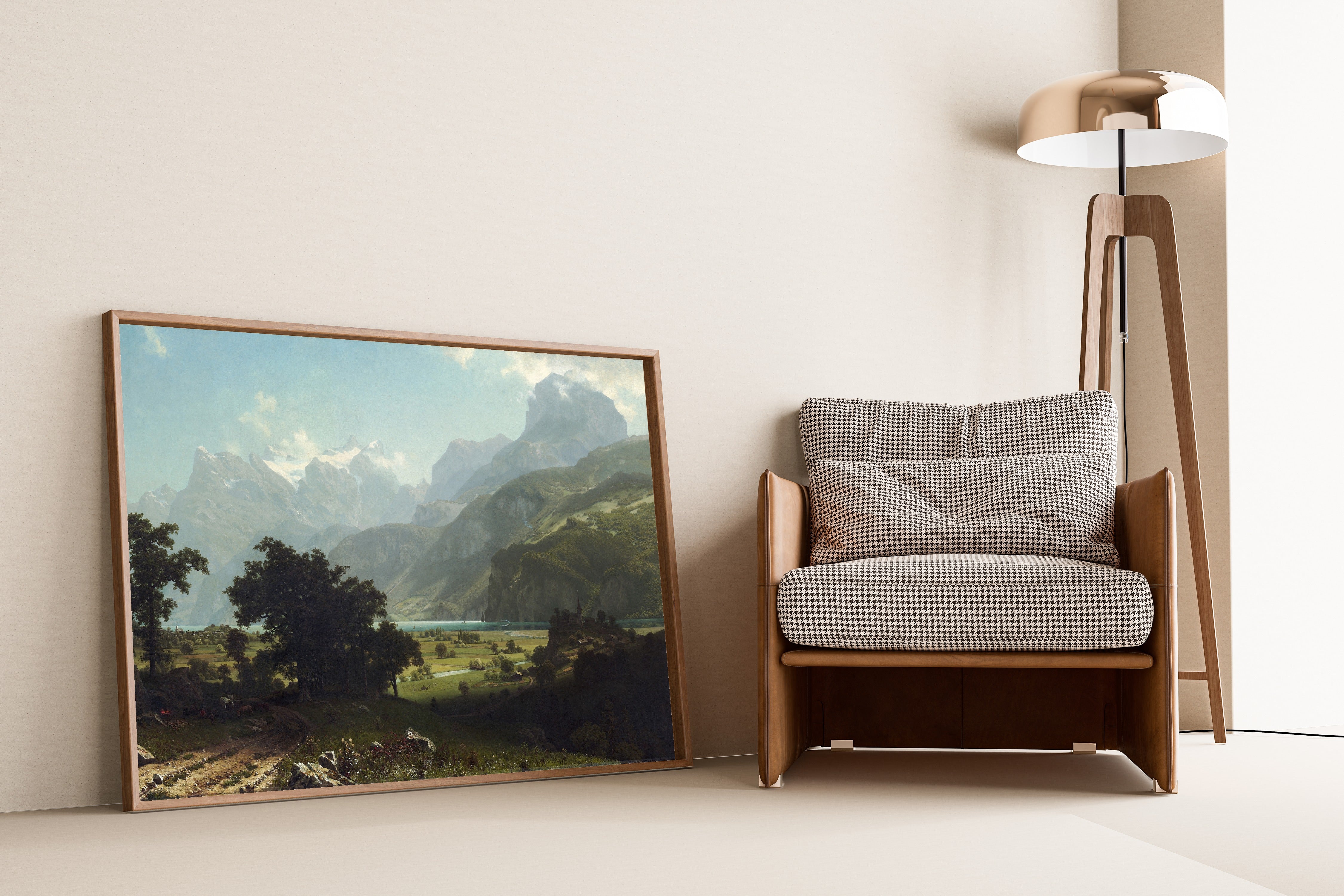 Albert Bierstadt — Lake Lucerne | Landscape Fine Art Print