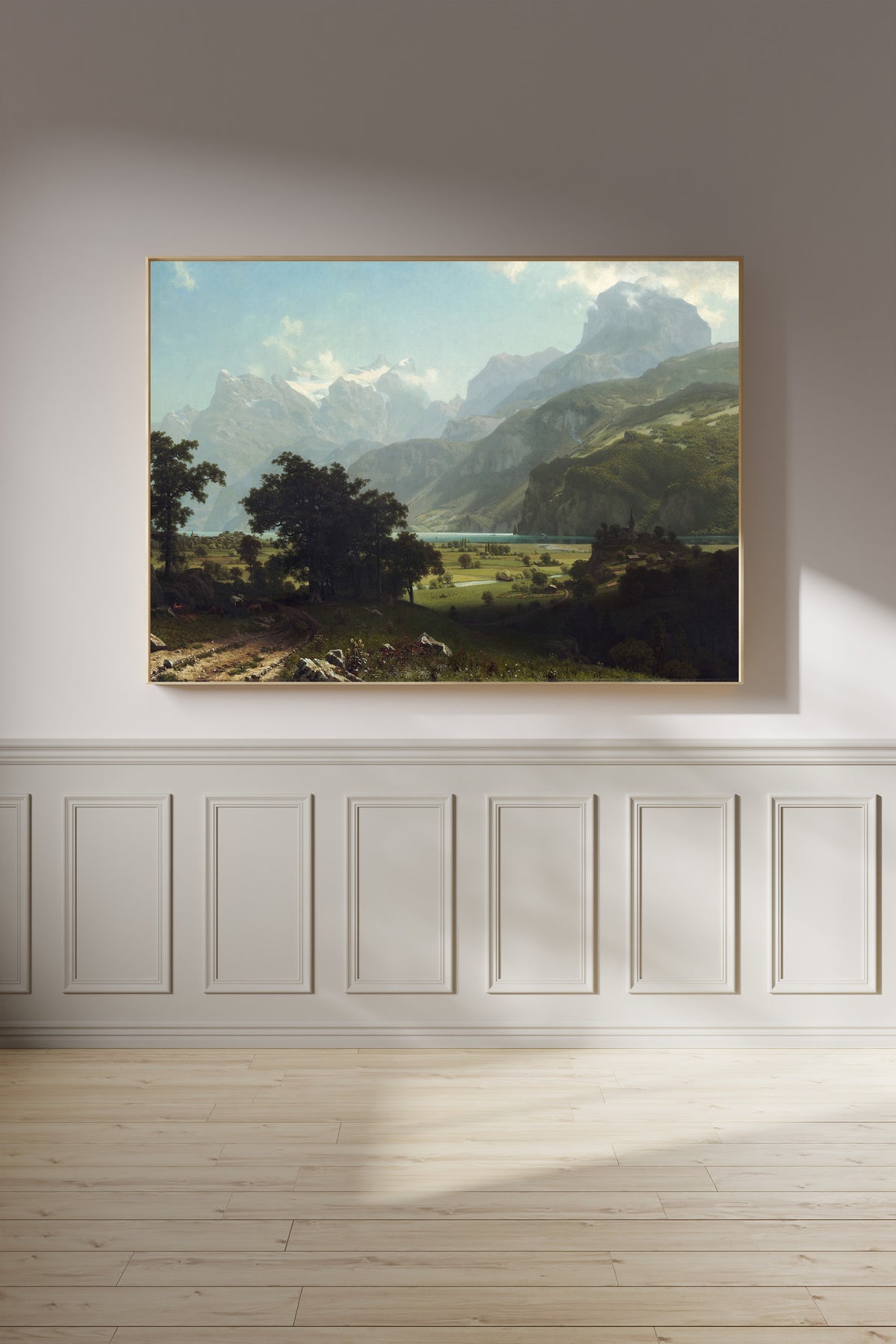 Albert Bierstadt — Lake Lucerne | Landscape Fine Art Print