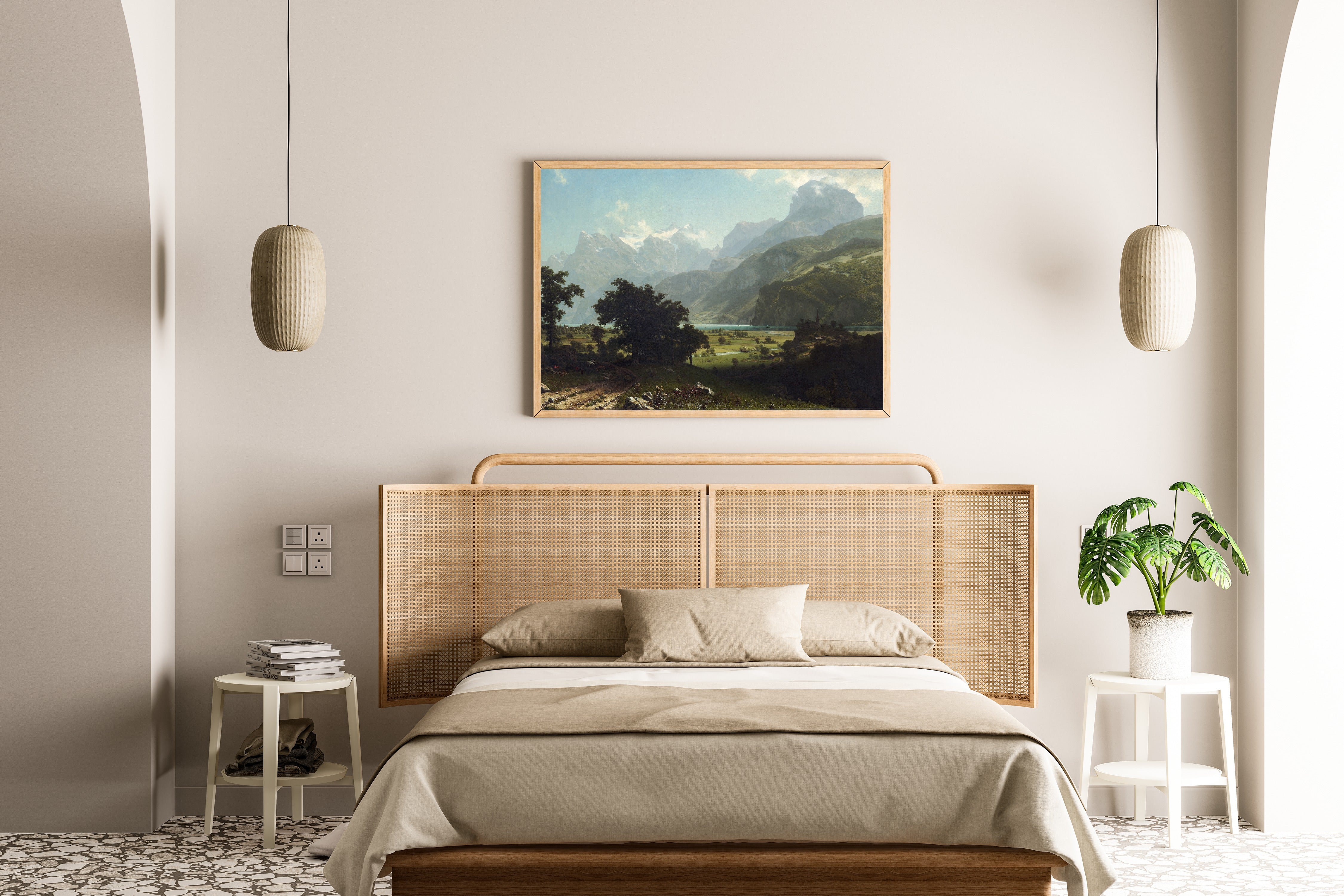 Albert Bierstadt — Lake Lucerne | Landscape Fine Art Print