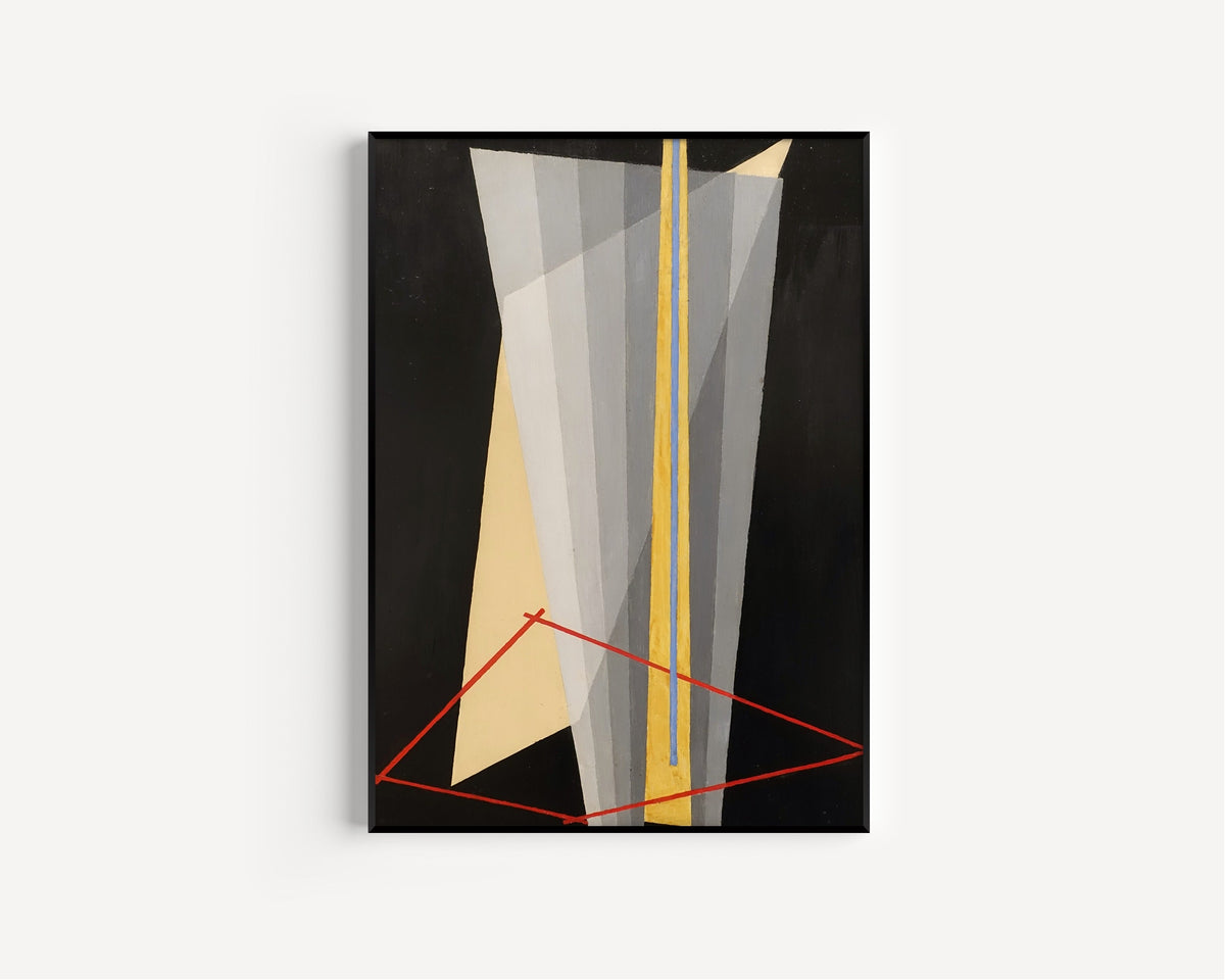László Moholy-Nagy — Construction (1922) | Fine Art Print - 9ArtPrints