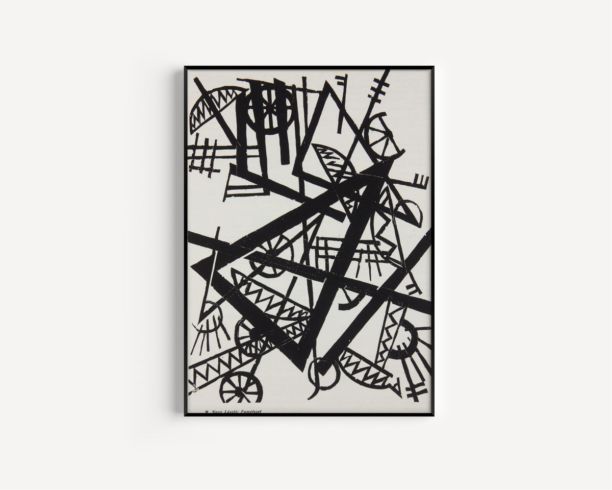 László Moholy-Nagy — Fametszet | Fine Art Print - 9ArtPrints