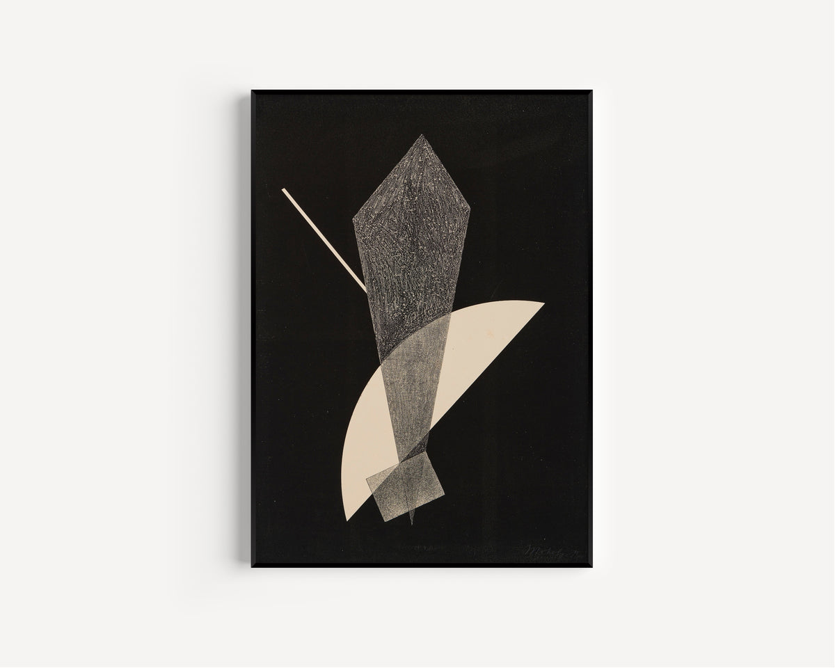 László Moholy-Nagy — Konstruktion V (1922–23) | Fine Art Print - 9ArtPrints