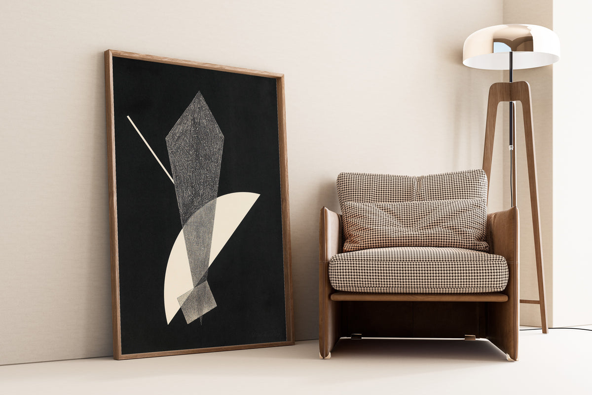 László Moholy-Nagy — Konstruktion V (1923) | Fine Art Print - 9ArtPrints