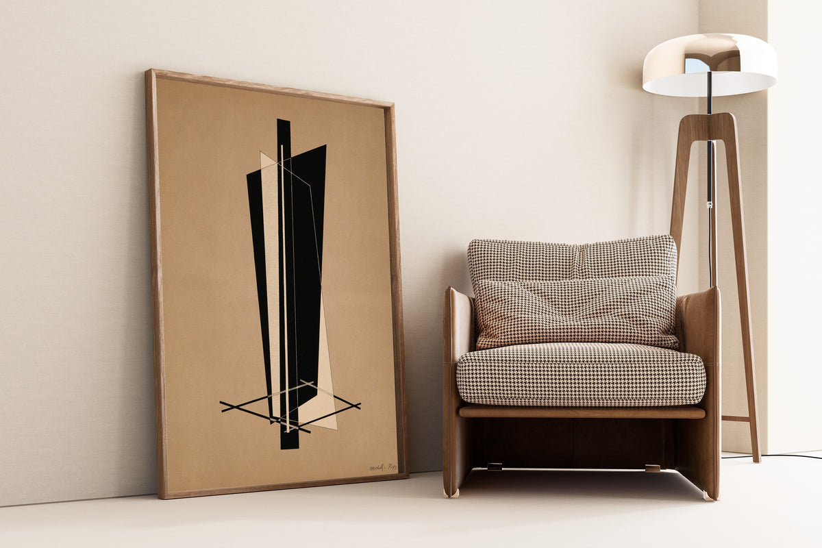 László Moholy-Nagy — Konstruktion VI | Fine Art Print - 9ArtPrints