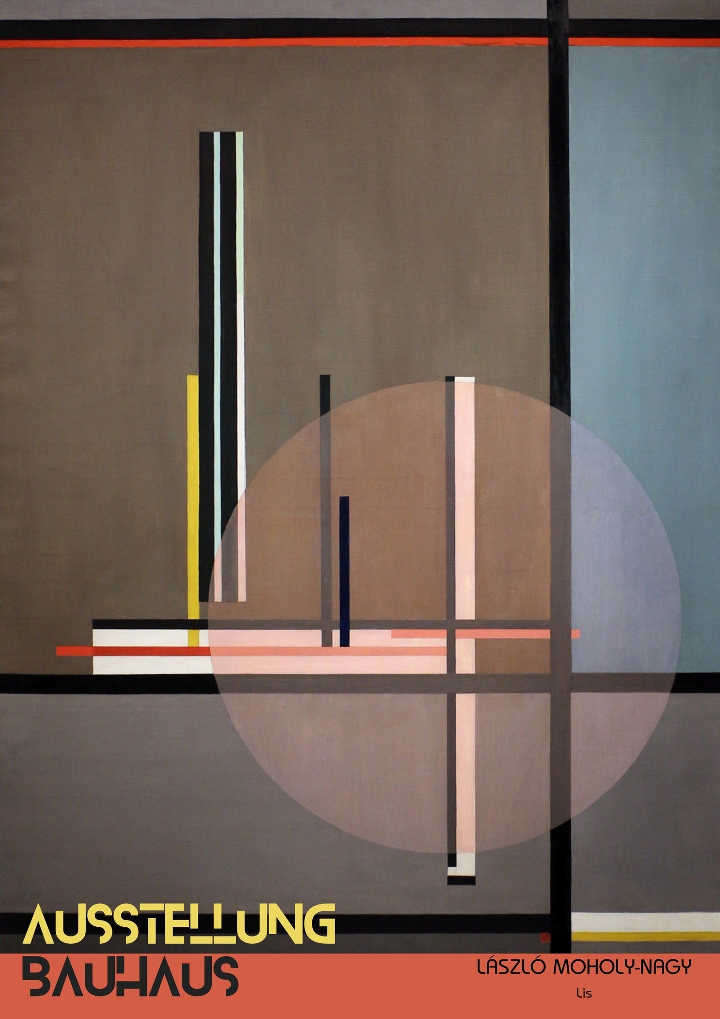 László Moholy-Nagy — Lis (1922) | Bauhaus Exhibition Fine Art Print - 9ArtPrints
