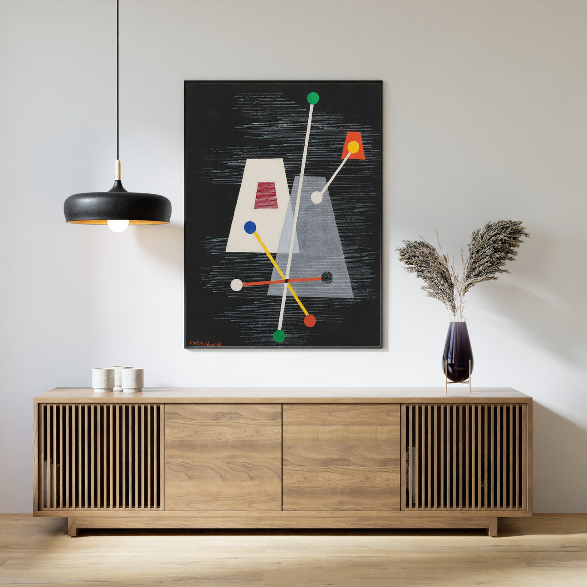 László Moholy-Nagy — Truncated Pyramids | Fine Art Print - 9ArtPrints