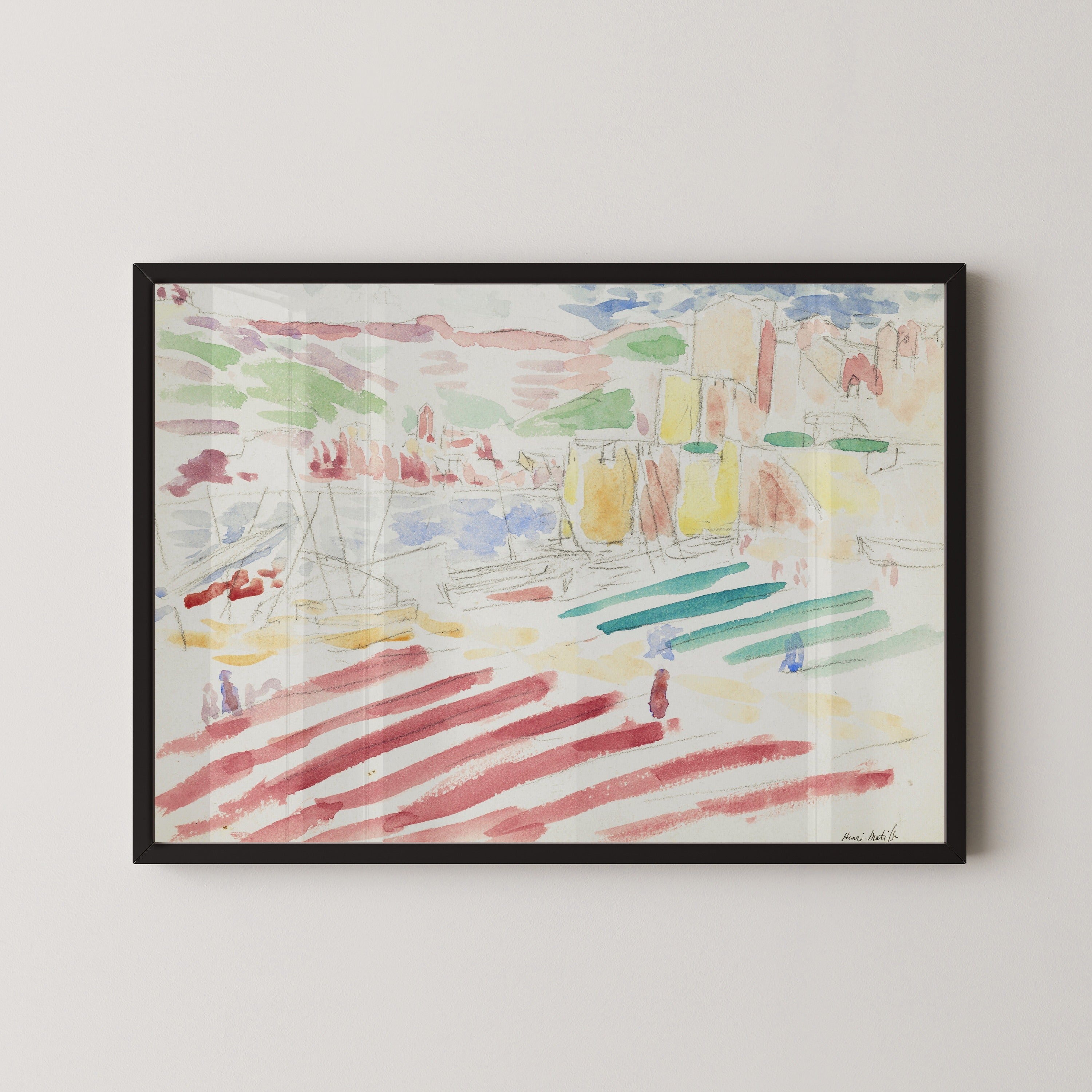 Henri Matisse — The Port of Collioure | Fine Art Print