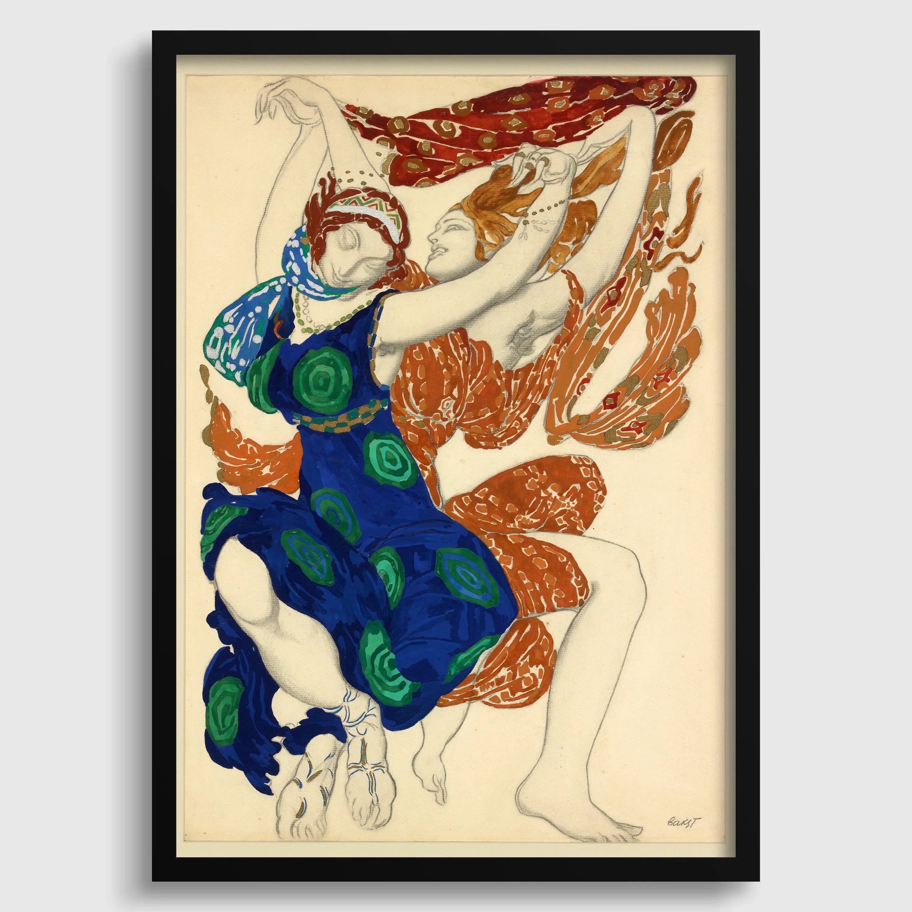 Léon Bakst - Narcisse - 9ArtPrints