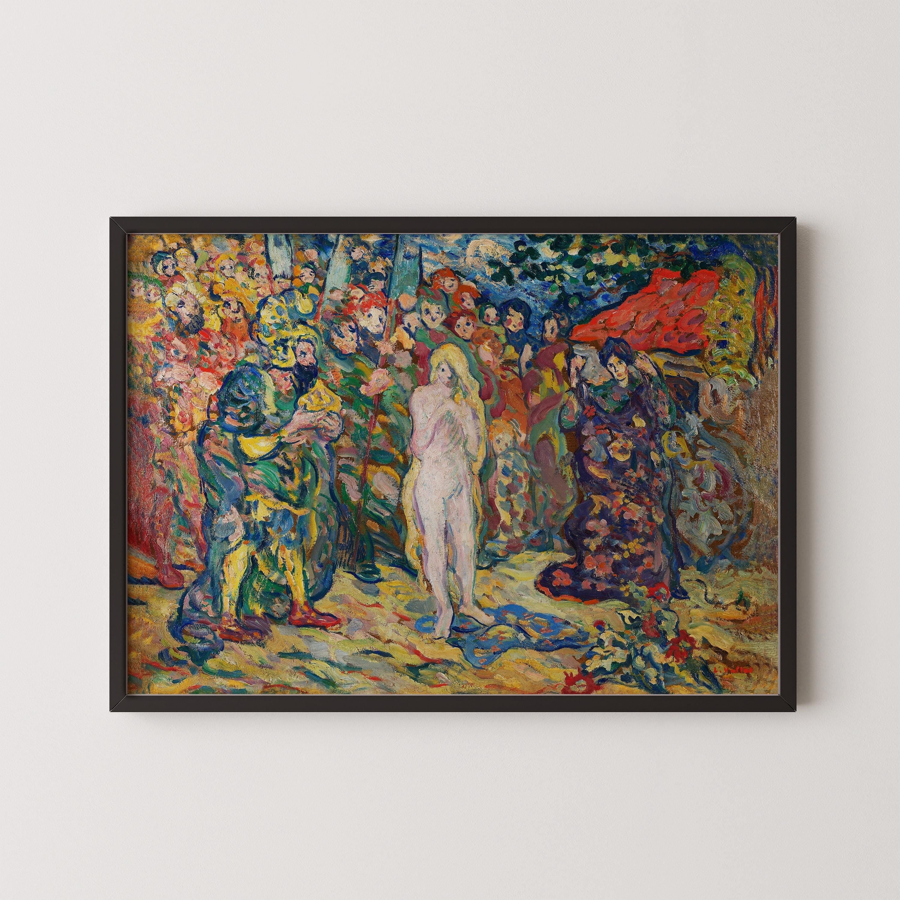 Louis Valtat - The White Slave | PRINT – Striking Fauvist Art For Lovers of Henri Matisse (Framed & Unframed Available) - 9ArtPrints