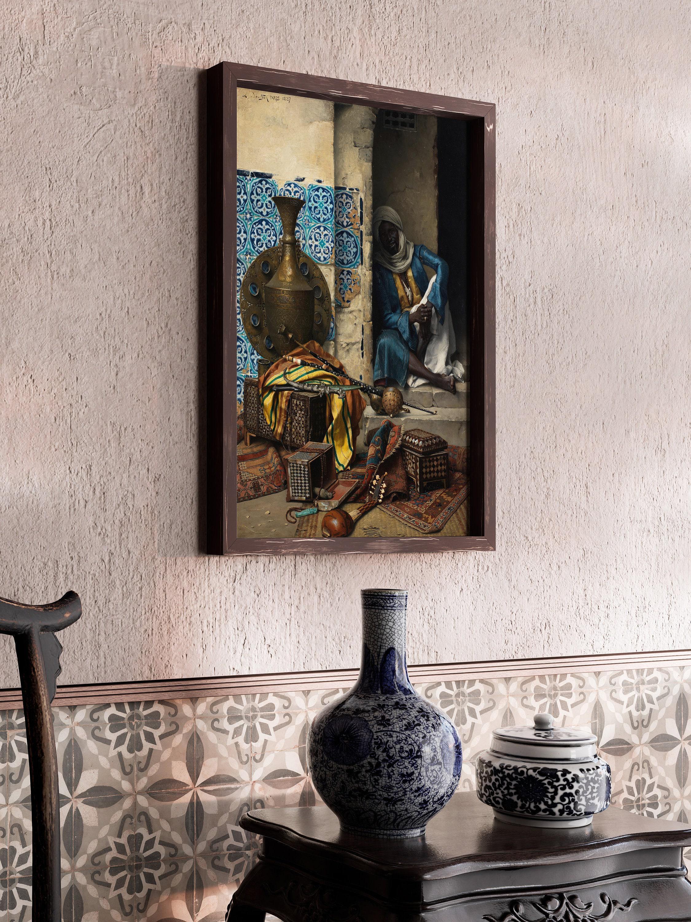Ludwig Deutsch - The Artefacts Dealer | Famous Orientalist Art (available handframed or unframed) - 9ArtPrints