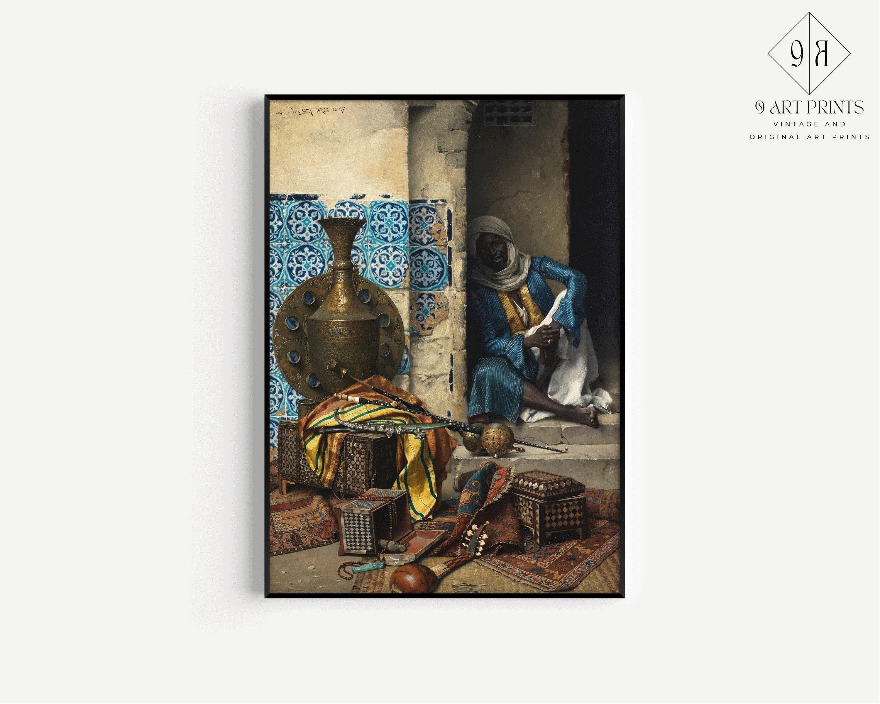 Ludwig Deutsch - The Artefacts Dealer | Famous Orientalist Art