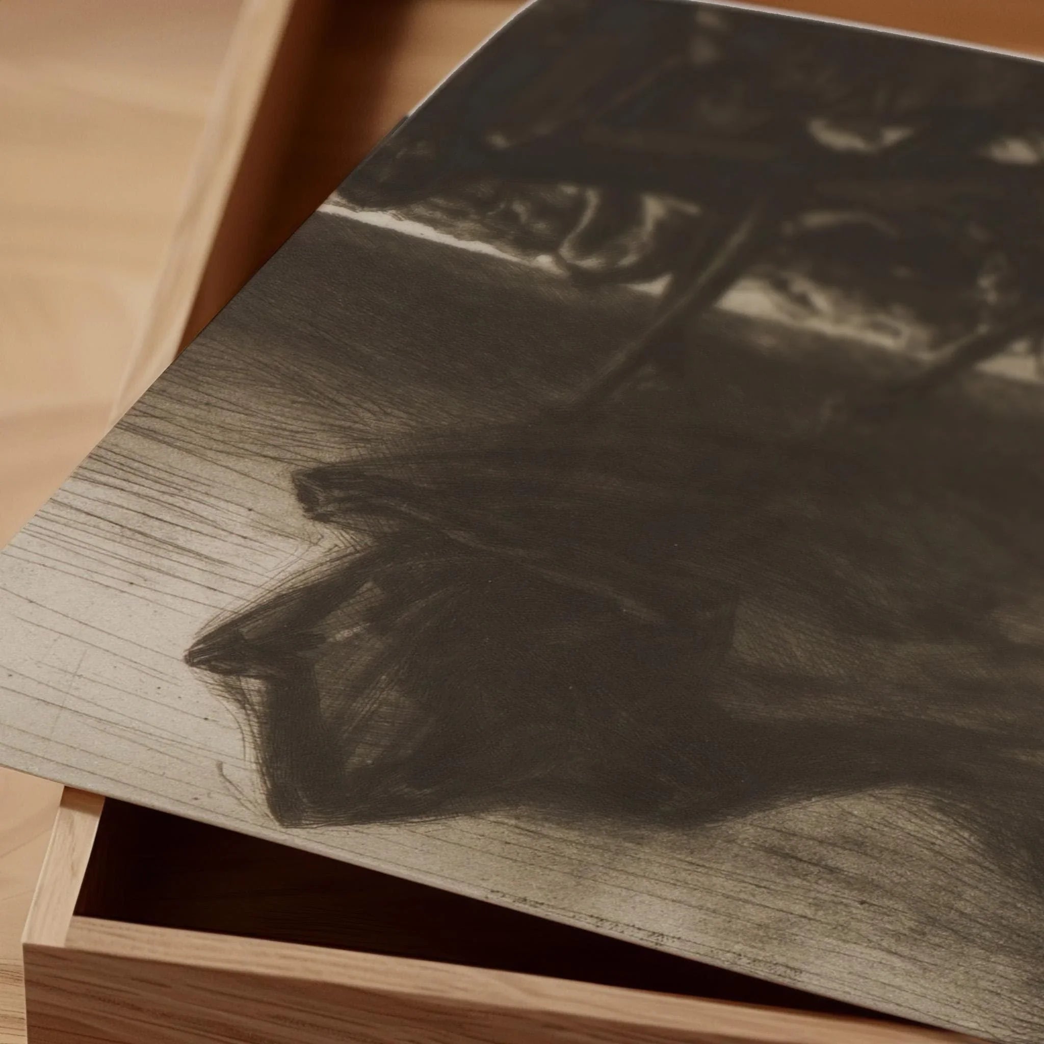 Marcel Roux - Faucheuse (Reaper) | PRINT | An Awe - inspiring Vision of Death and Despair | Symbolist Art available framed - 9ArtPrints