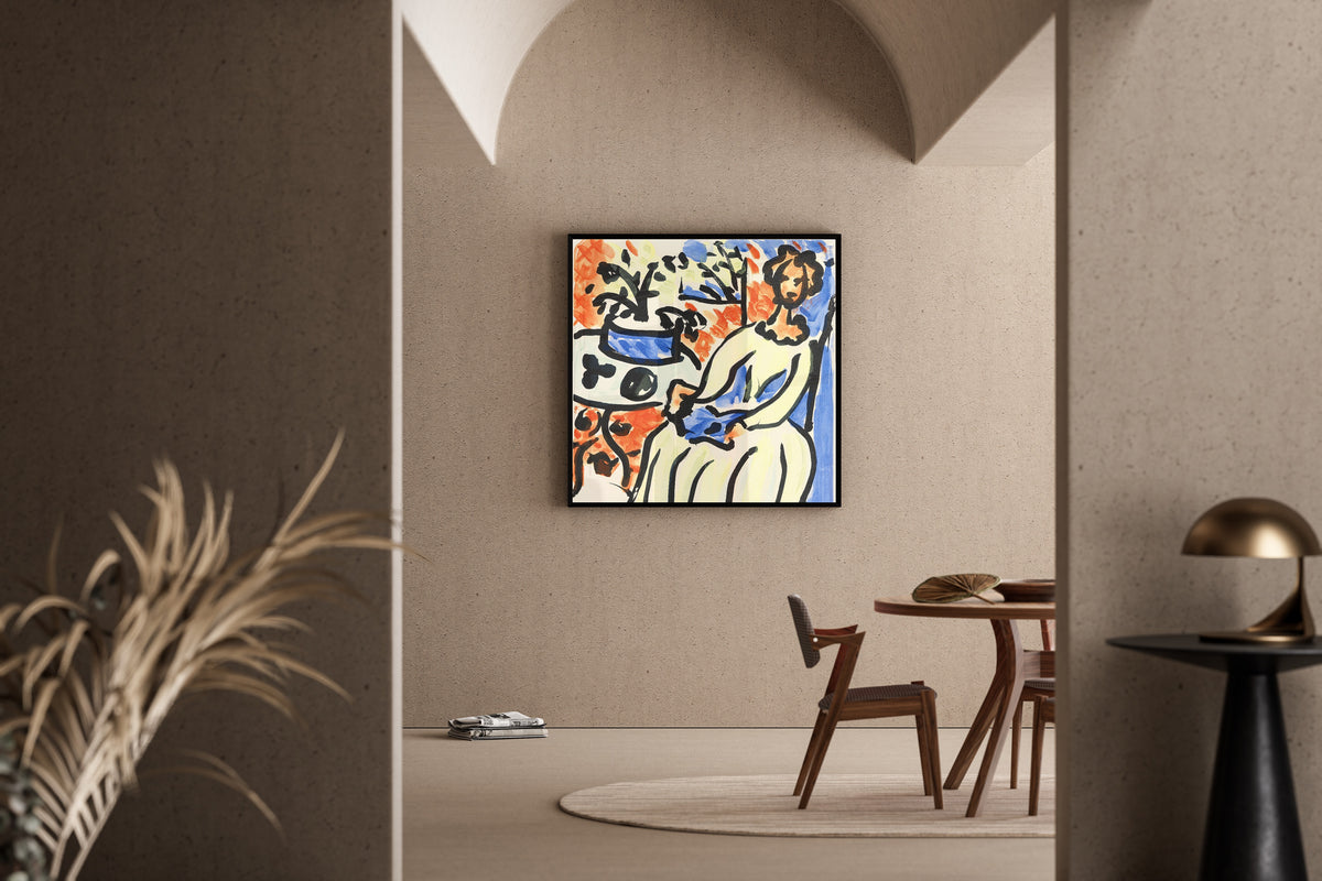 Henri Matisse — Marie-José in a Yellow Dress | Fine Art Print