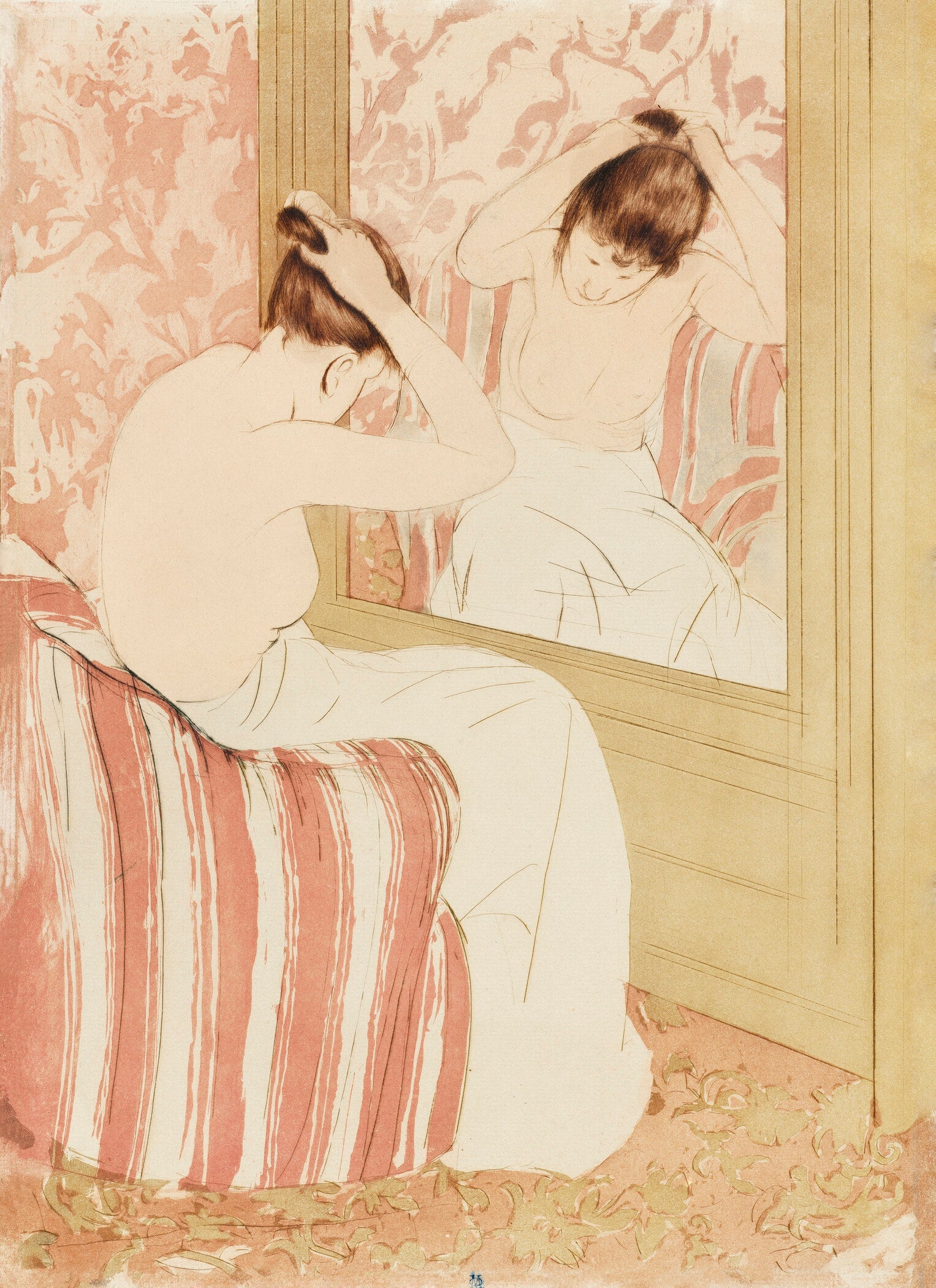 Mary Cassatt — La Coiffure | Fine Art Print - 9ArtPrints