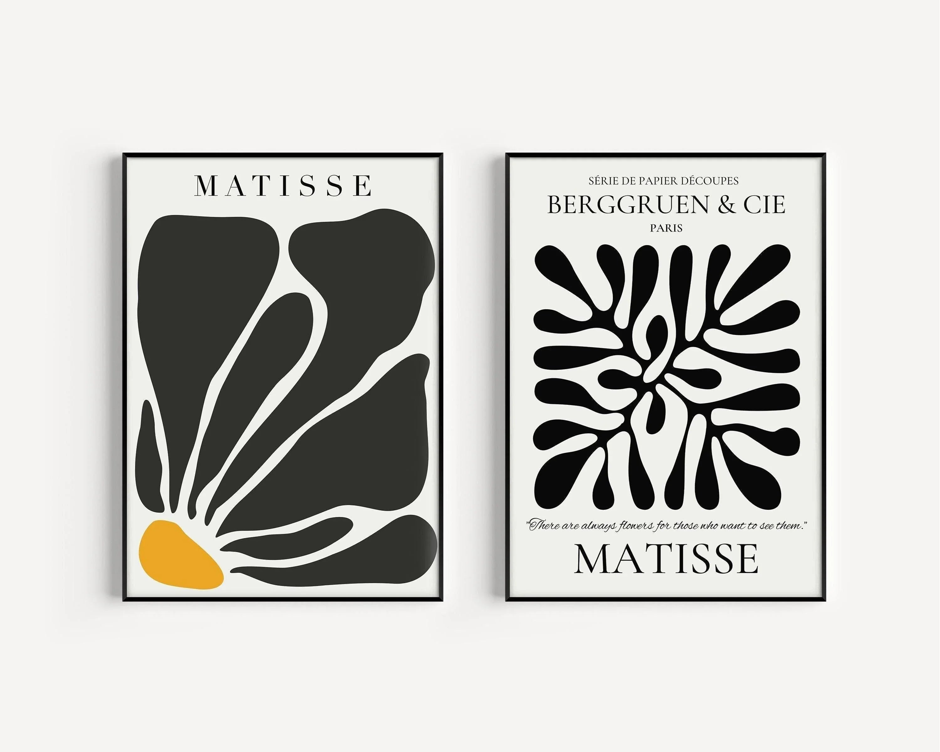 Matisse Art Print Set: Mid - Century Modern Giclee Duo - 9ArtPrints