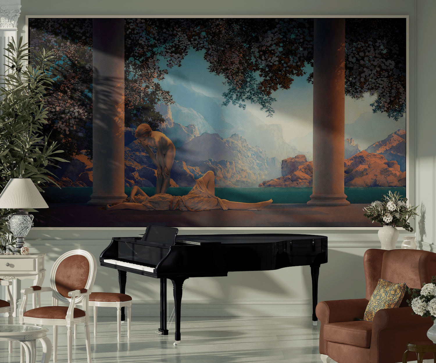 Maxifield Parrish - Daybreak - 9ArtPrints