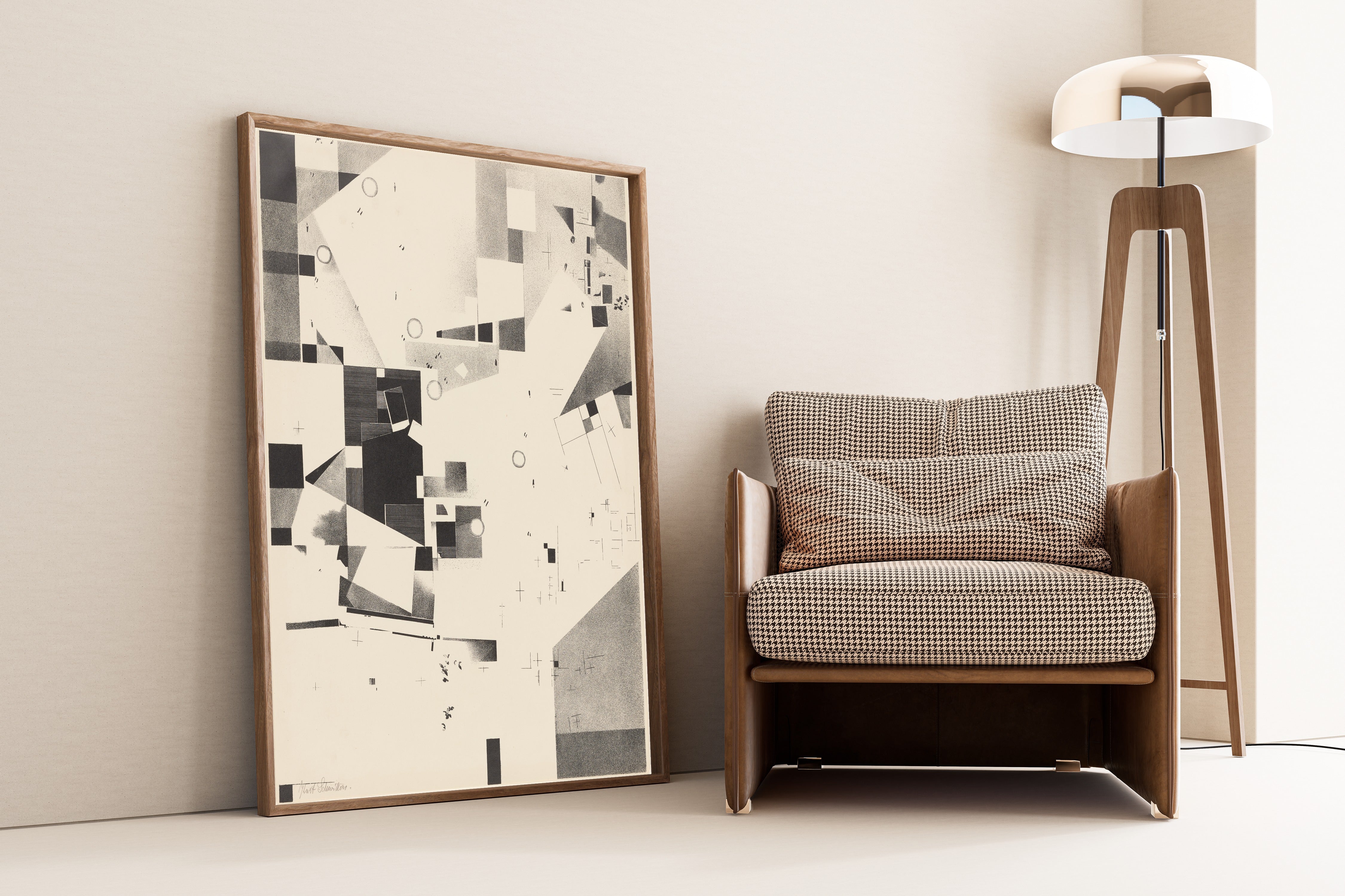 Kurt Schwitters — Merz 3. Kurt Schwitters 6 Lithos Pl.2 | Fine Art Print