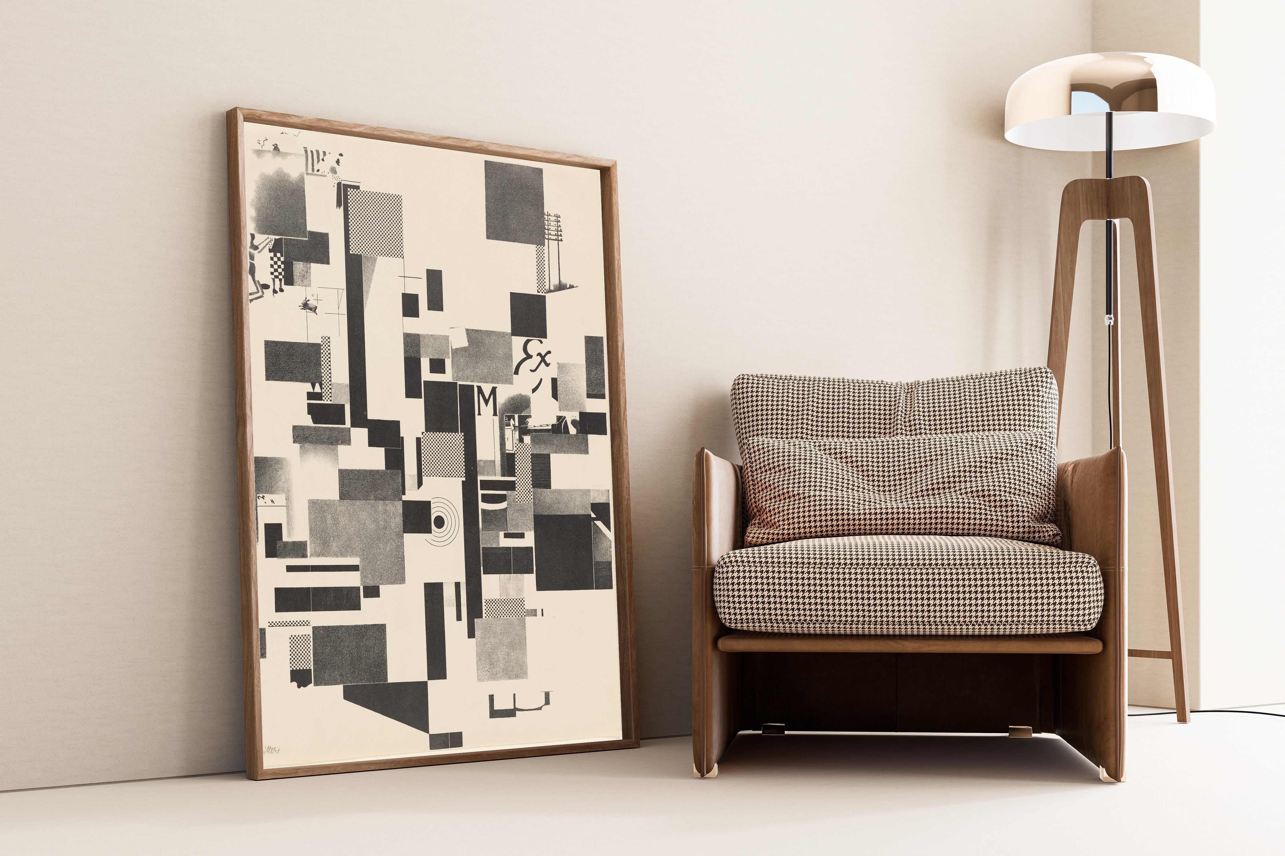 Kurt Schwitters — Merz 3. Kurt Schwitters 6 Lithos Pl.3 | Fine Art Print