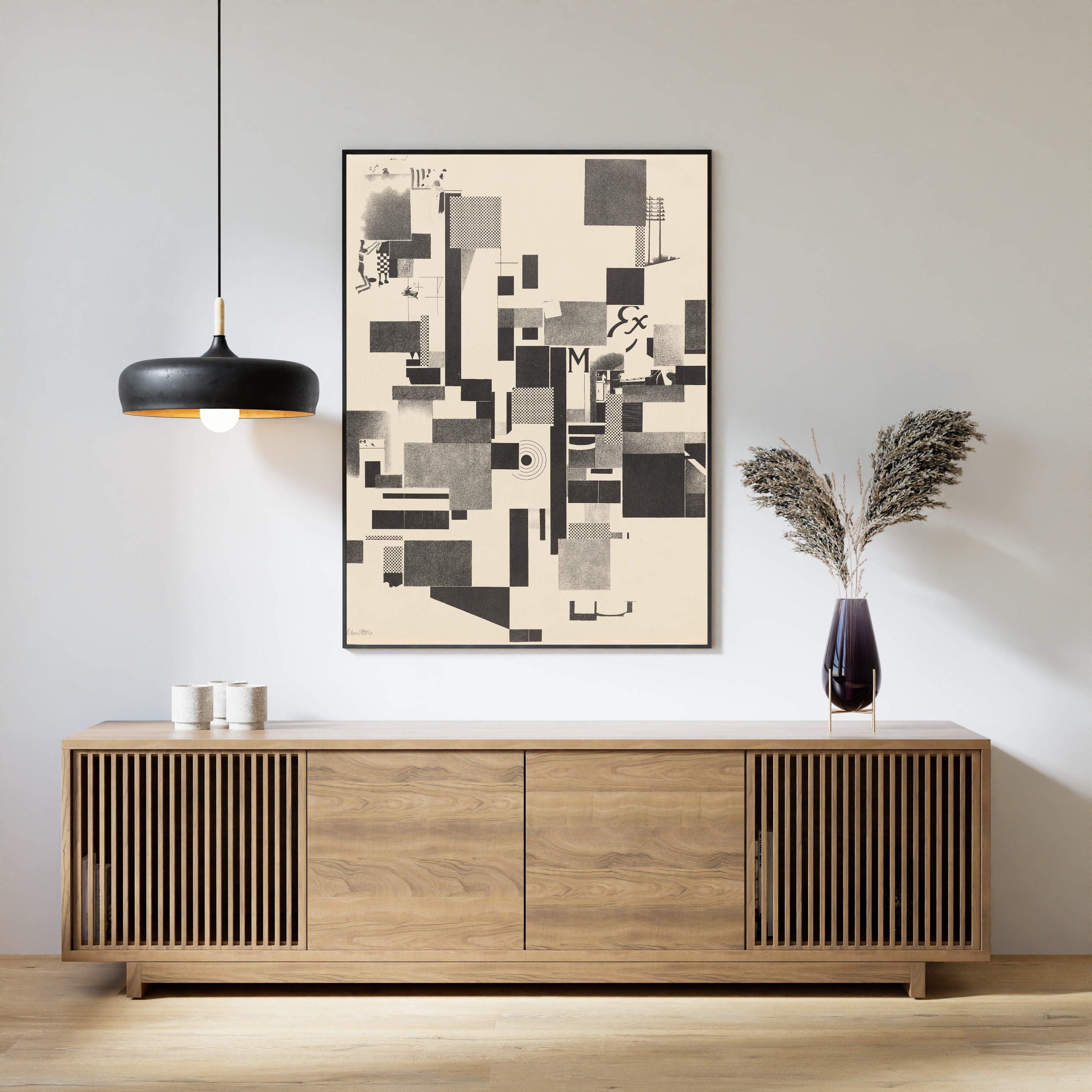 Kurt Schwitters — Merz 3. Kurt Schwitters 6 Lithos Pl.3 | Fine Art Print