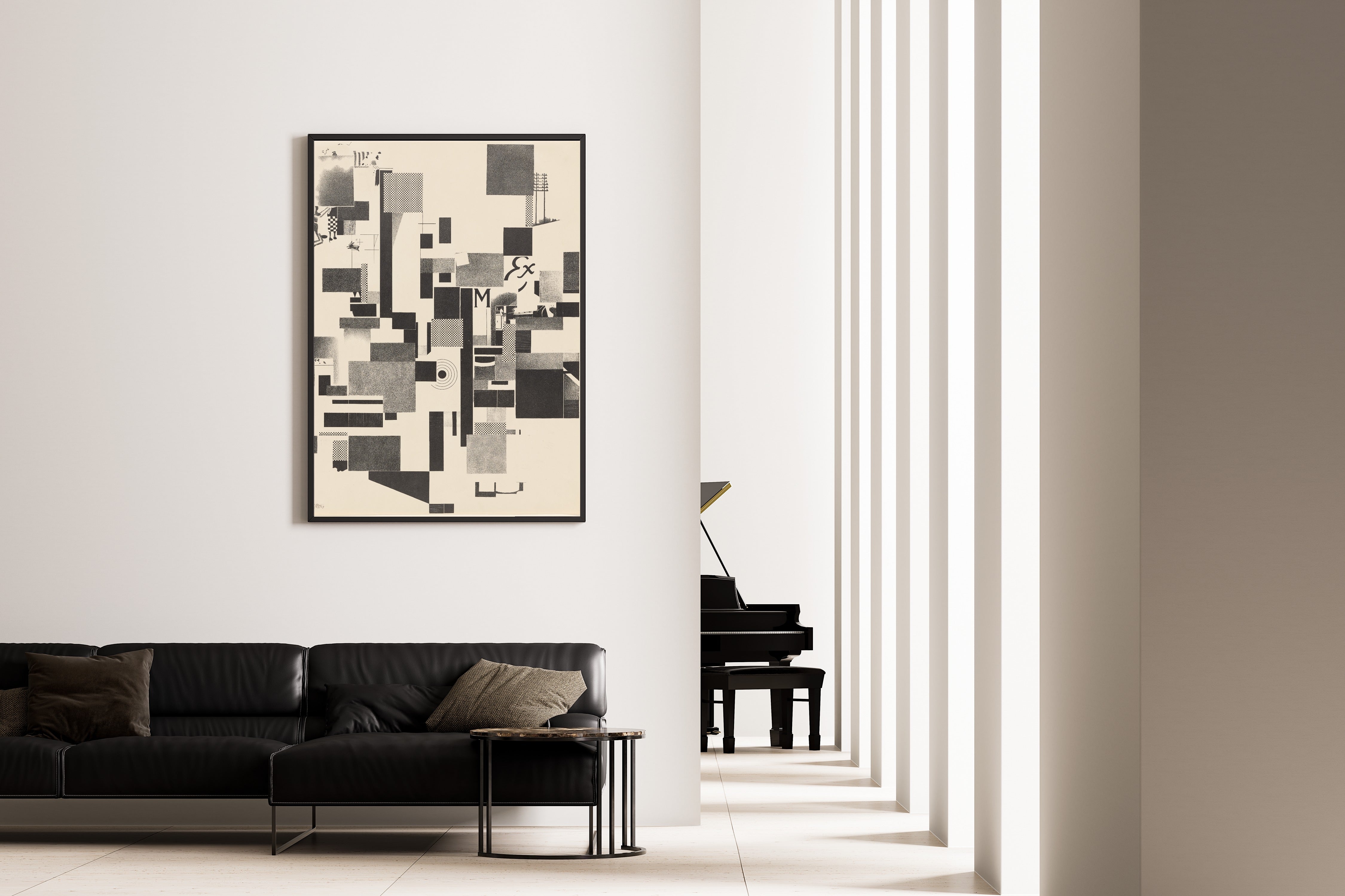 Kurt Schwitters — Merz 3. Kurt Schwitters 6 Lithos Pl.3 | Fine Art Print