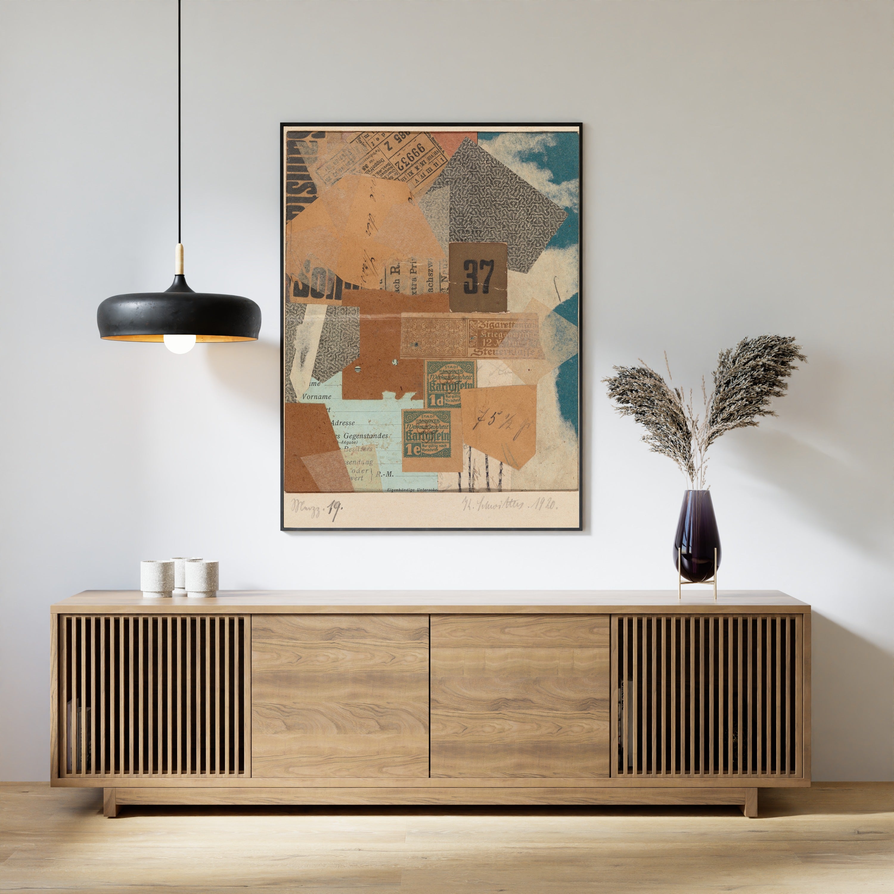 Kurt Schwitters — Merzz. 19 | Fine Art Print