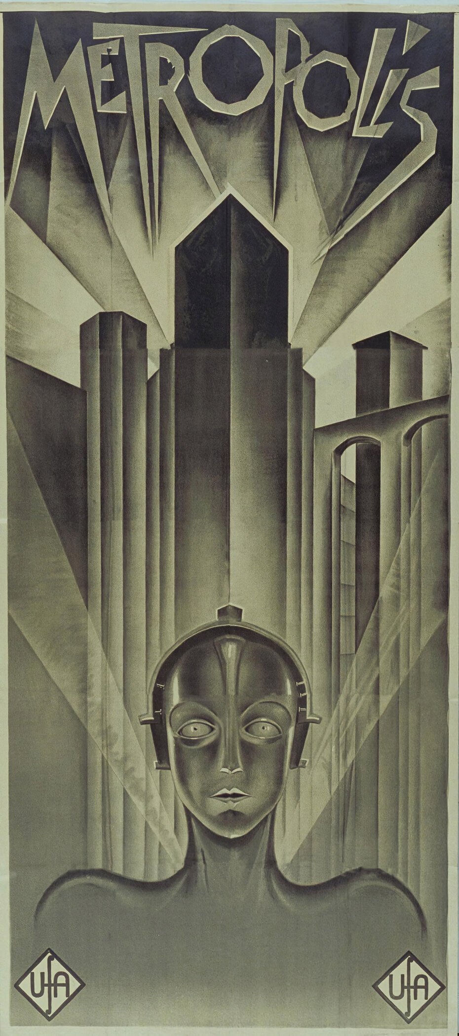 Metropolis — Fritz Lang | Art Deco Movie Poster Fine Art Print (2×1) - 9ArtPrints