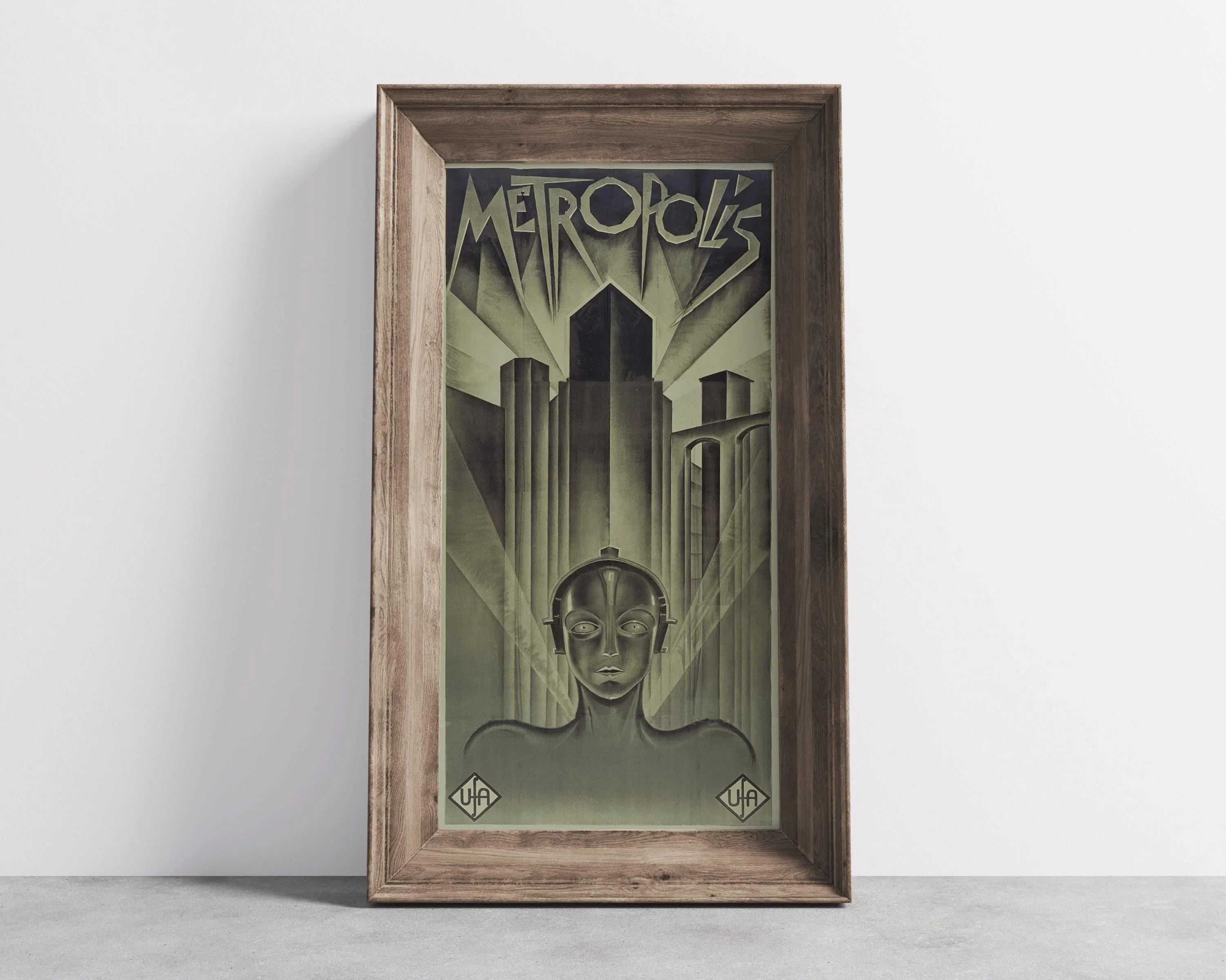 Metropolis Movie Poster PRINT | Vintage Art Deco Movie Poster (available handframed or unframed) 2x1 - 9ArtPrints