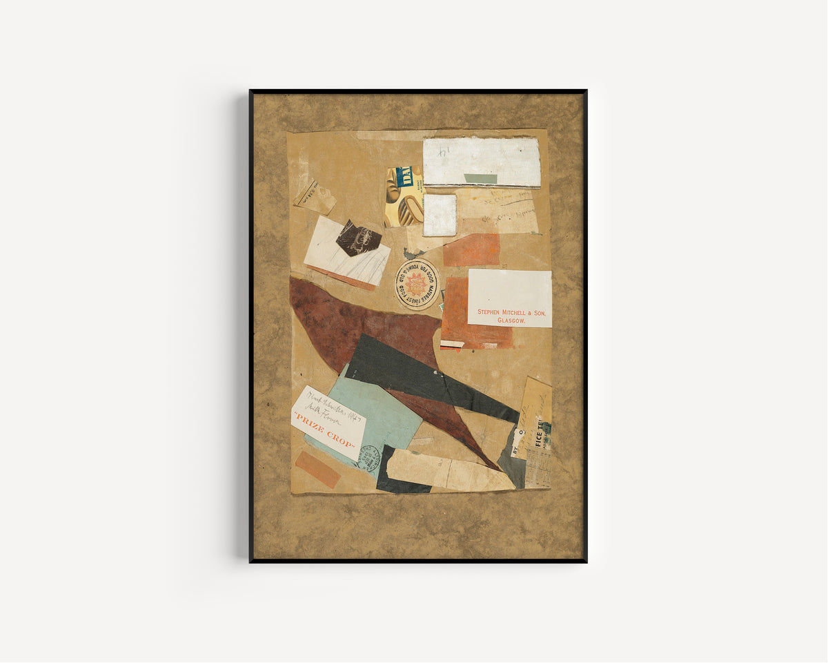Kurt Schwitters — Milk Flower | Fine Art Print