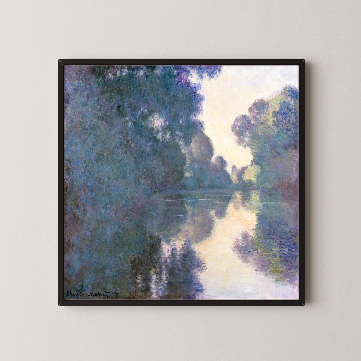 Claude Monet — Morning on the Seine near Giverny | Fine Art Print