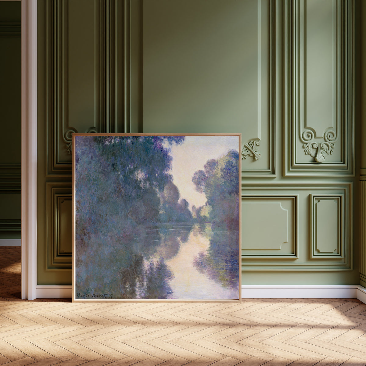 Claude Monet — Morning on the Seine near Giverny | Fine Art Print