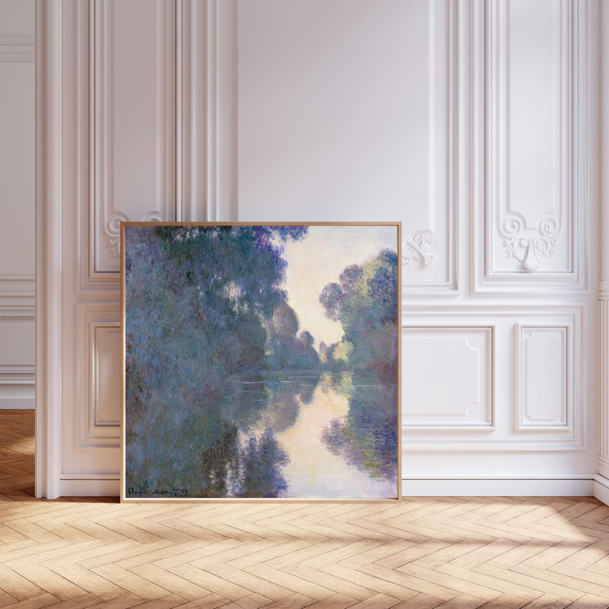 Claude Monet — Morning on the Seine near Giverny | Fine Art Print