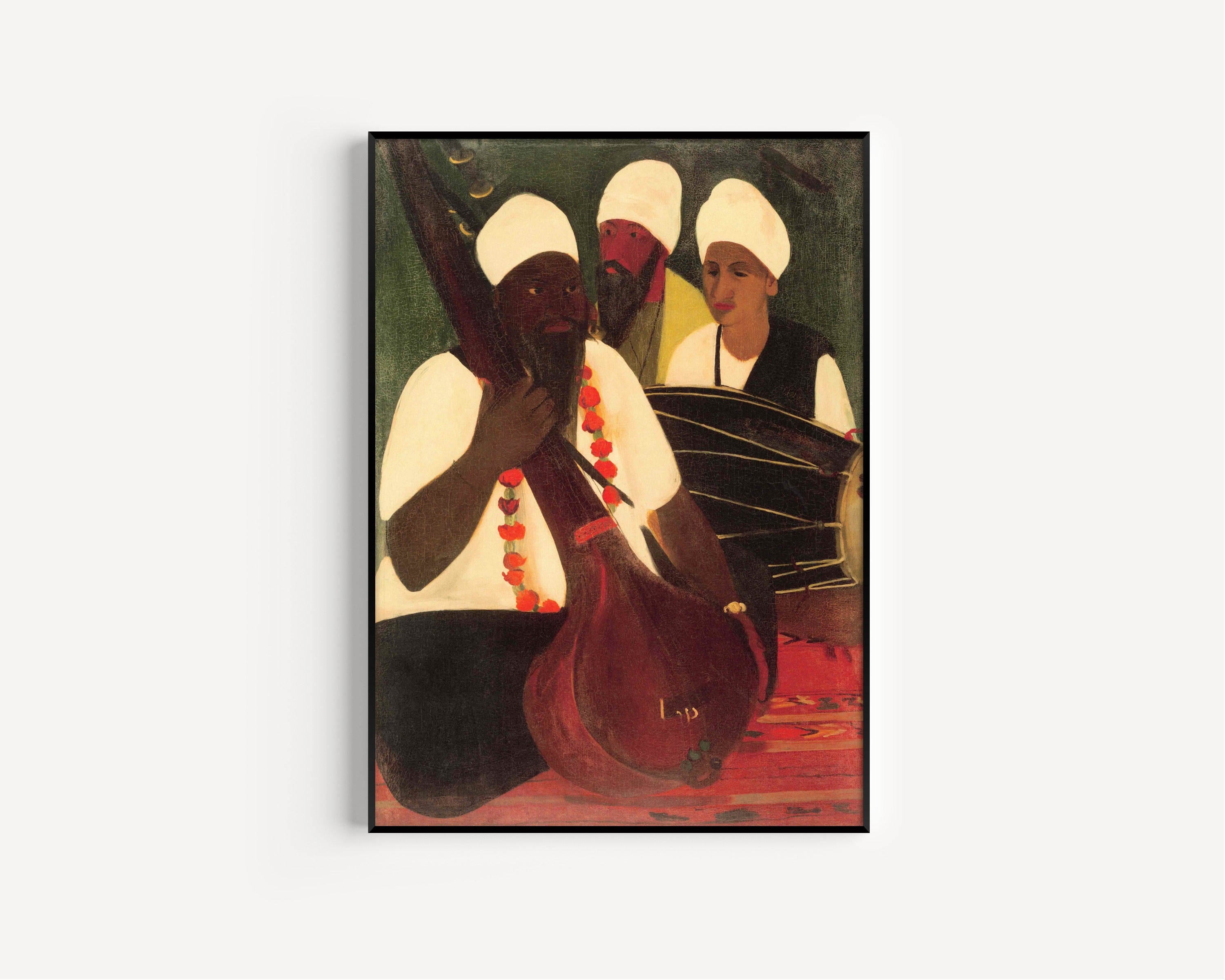 Amrita Sher-Gil — Musicians | Fine Art Giclée Print