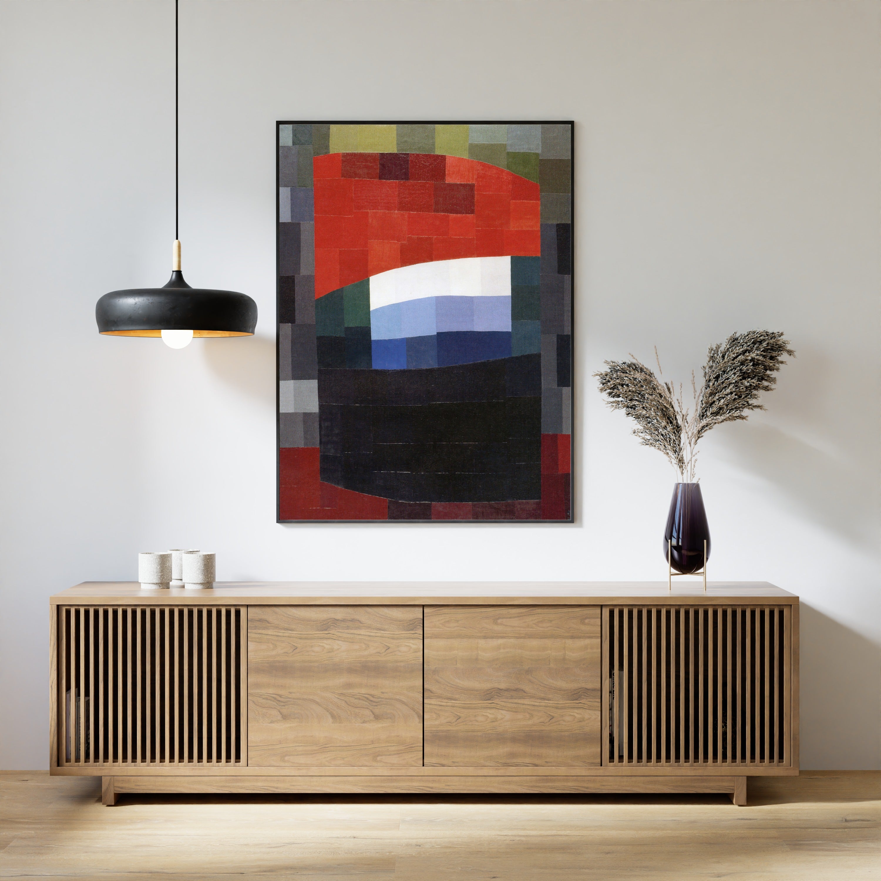 Otto Freundlich — My Sky is Red (1933) | Mein Himmel ist rot — Abstract Fine Art Print
